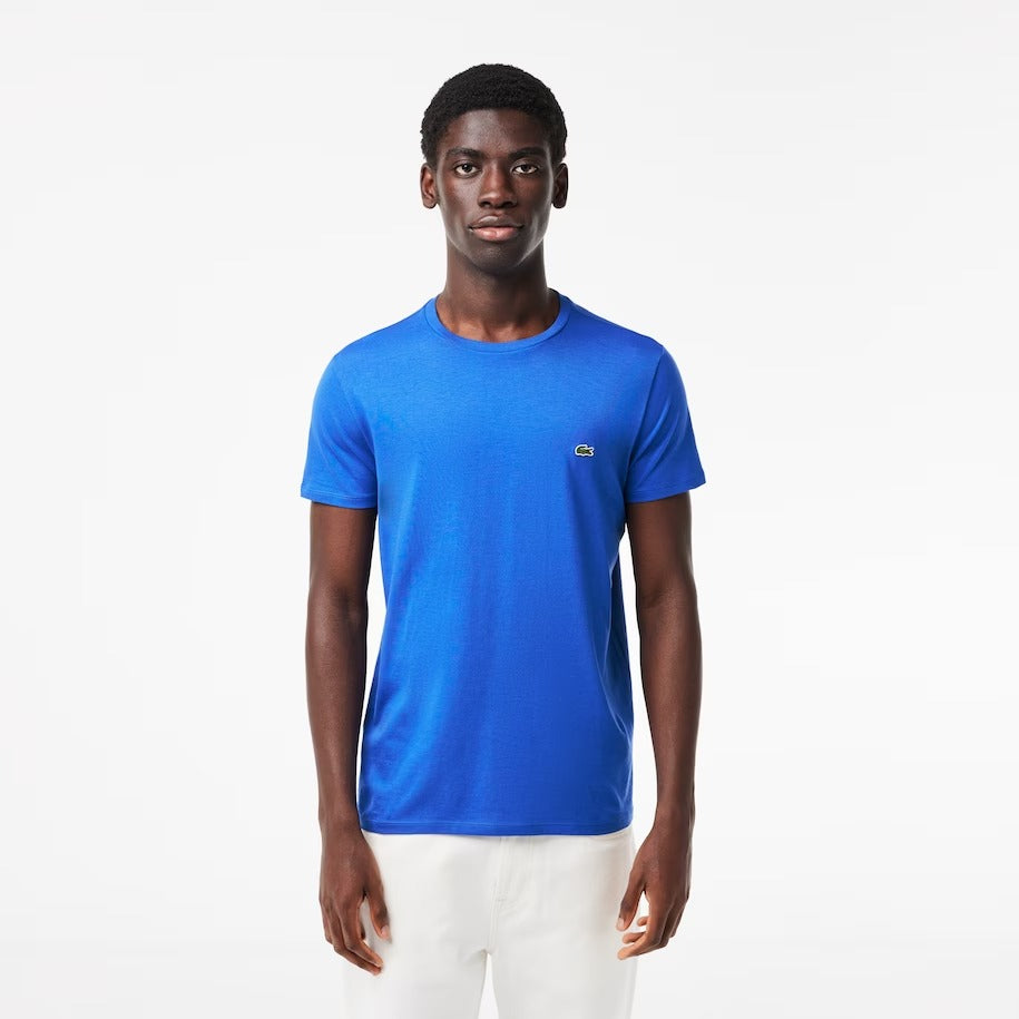 LACOSTE T-Shirt e Polo Uomo  TH6709 IXW Blu