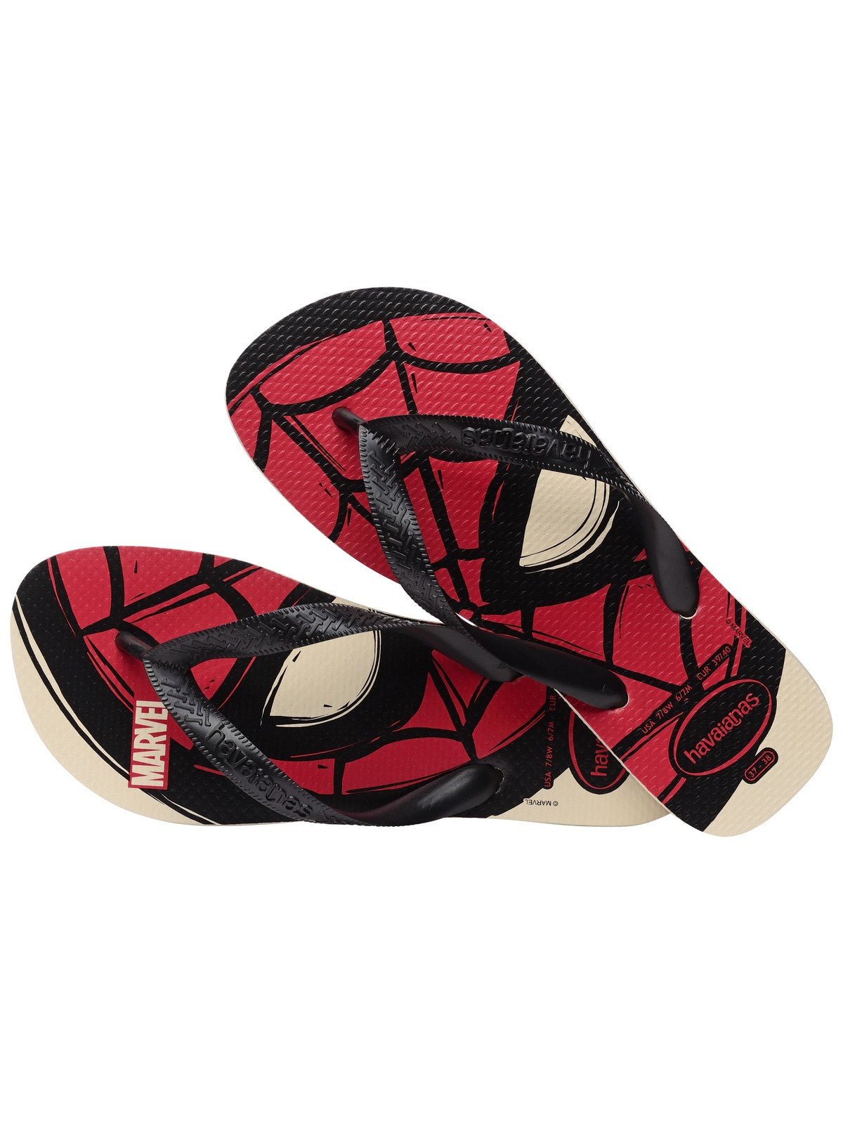 HAVAIANAS Infradito Bambini e ragazzi Hav. Top Marvel Logomania 4146953.0121 Beige