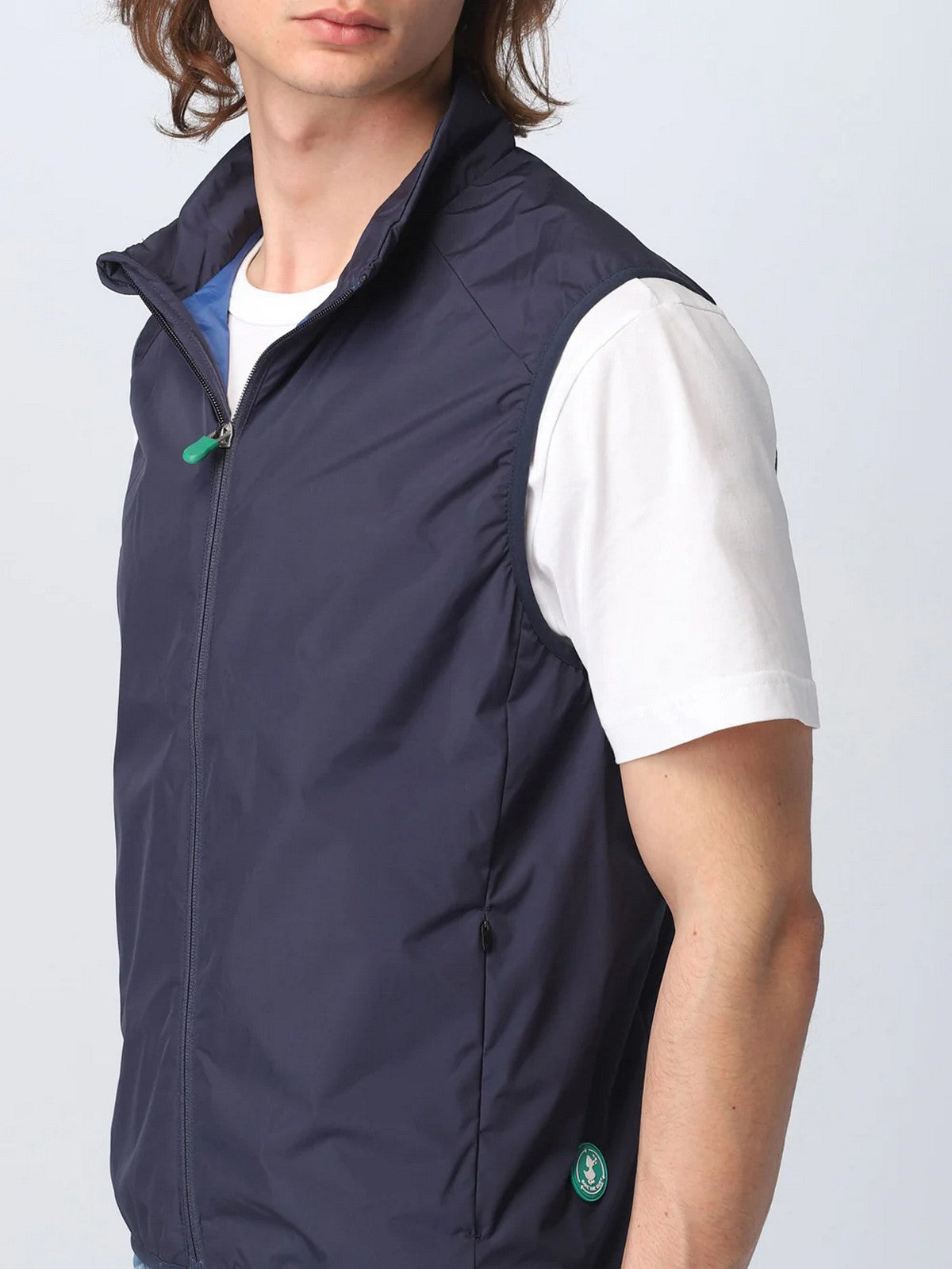 SAVE THE DUCK Gilet Uomo Mars D80574M WIND16 90000 Blu