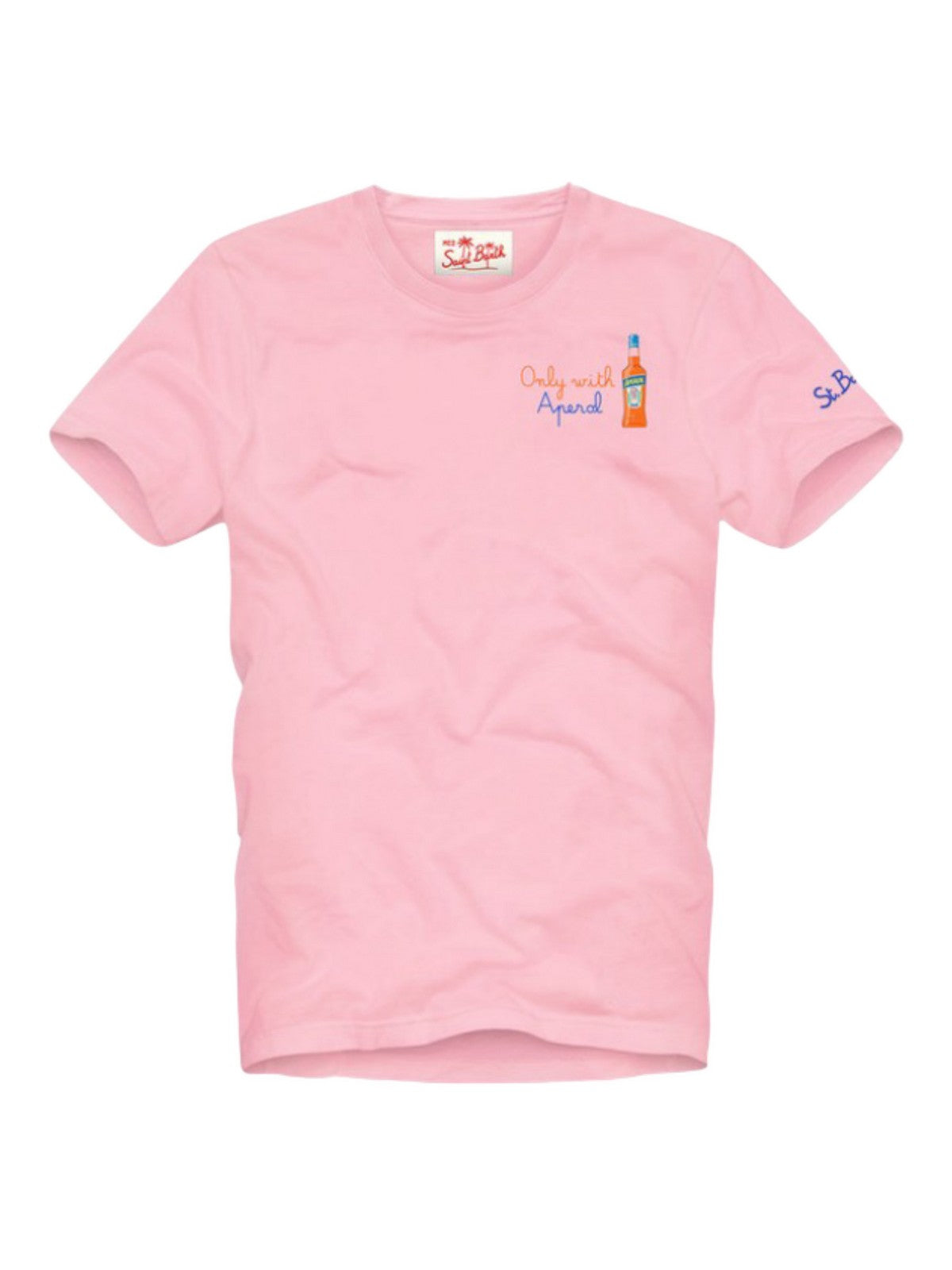 MC2 SAINT BARTH T-Shirt e Polo Uomo  PORTOFINO 06651D Rosa