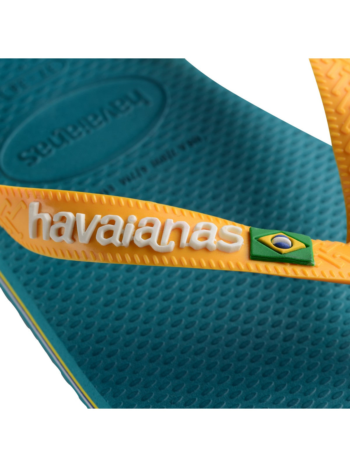 HAVAIANAS Infradito Donna Hav. Brasil logo 4110850.1832 Verde