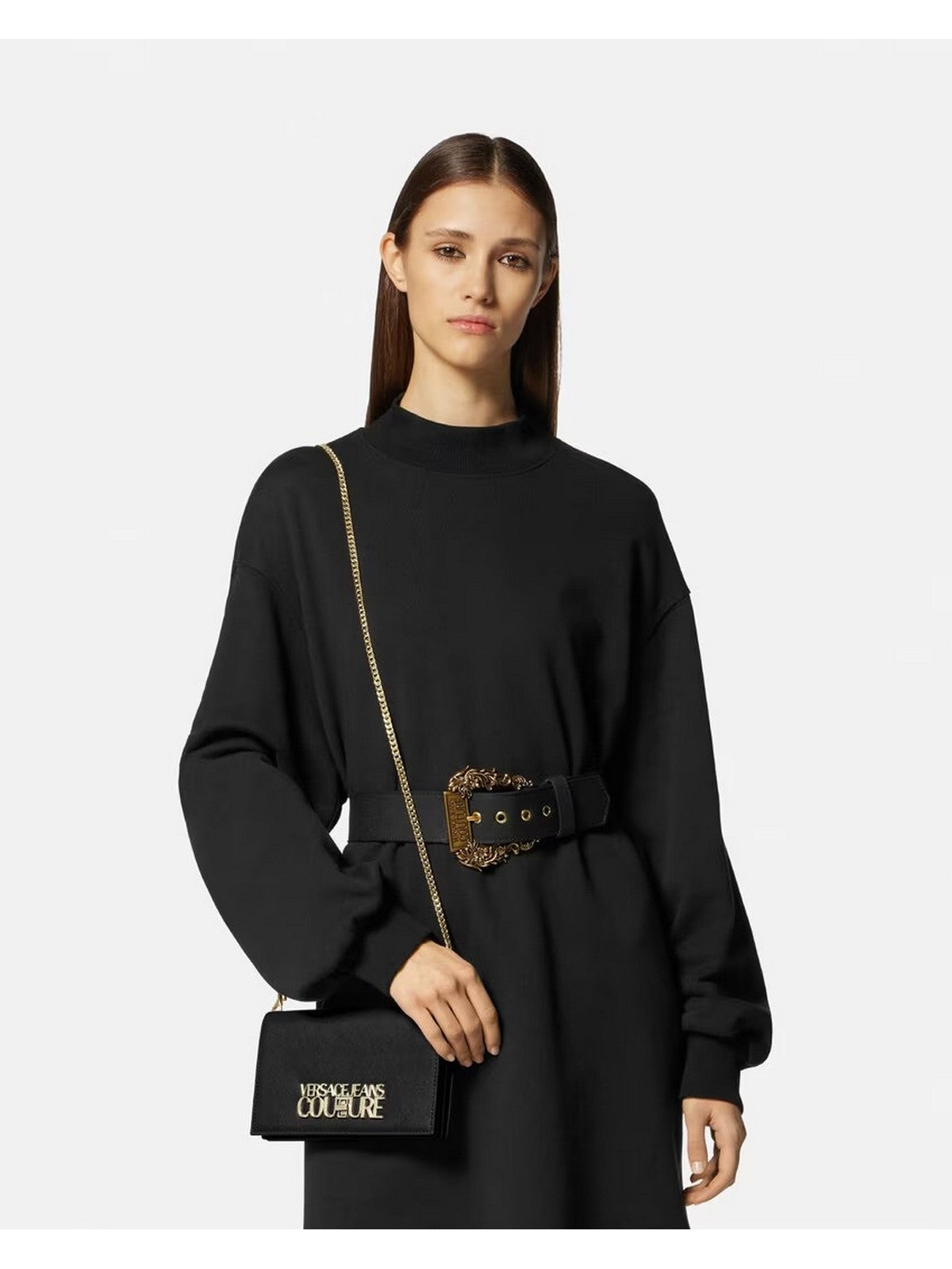 Versace Jeans Couting Women Frauen 75va5pl6 ZS467 899 Schwarz