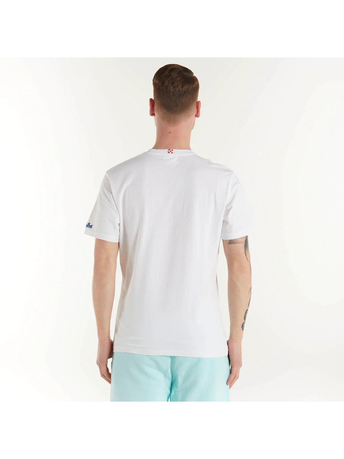 Mc2 Saint Barth T-shirt and Men's Pole Austin 00175d White