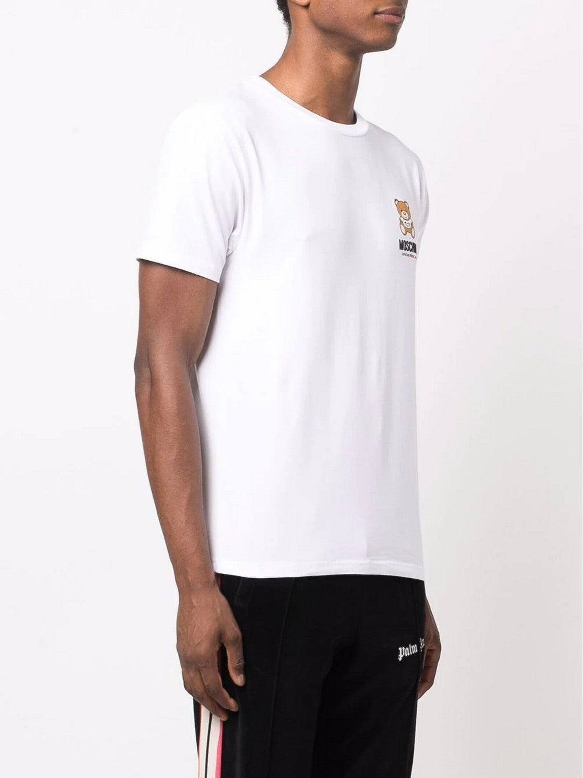 MOSCHINO UNDERWEAR T-Shirt e Polo Uomo  V1A0784 4410 0001 Bianco