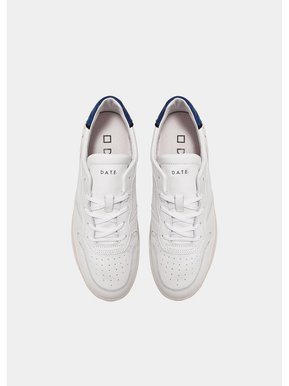 D.A.T.E. Sneaker Uomo  M381-CR-MN-WL-WL Bianco