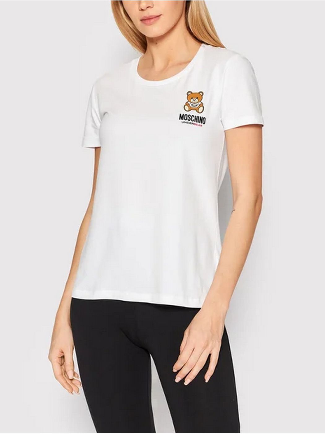 MOSCHINO UNDERWEAR T-Shirt e Polo Donna  ZUA1912 9003 0001 Bianco