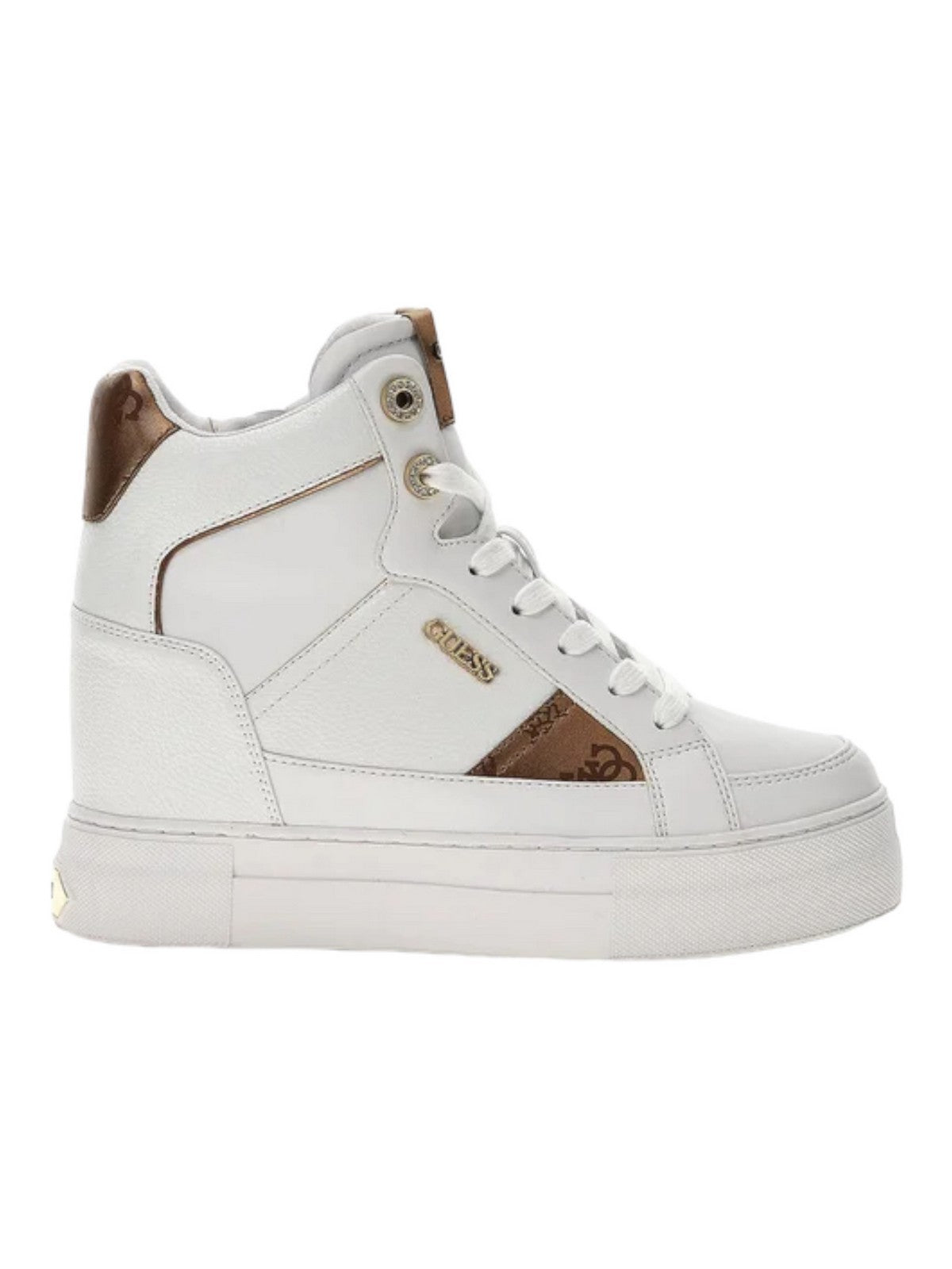 GUESS Sneaker Donna  FL7FRI ELE12 WHITE Bianco