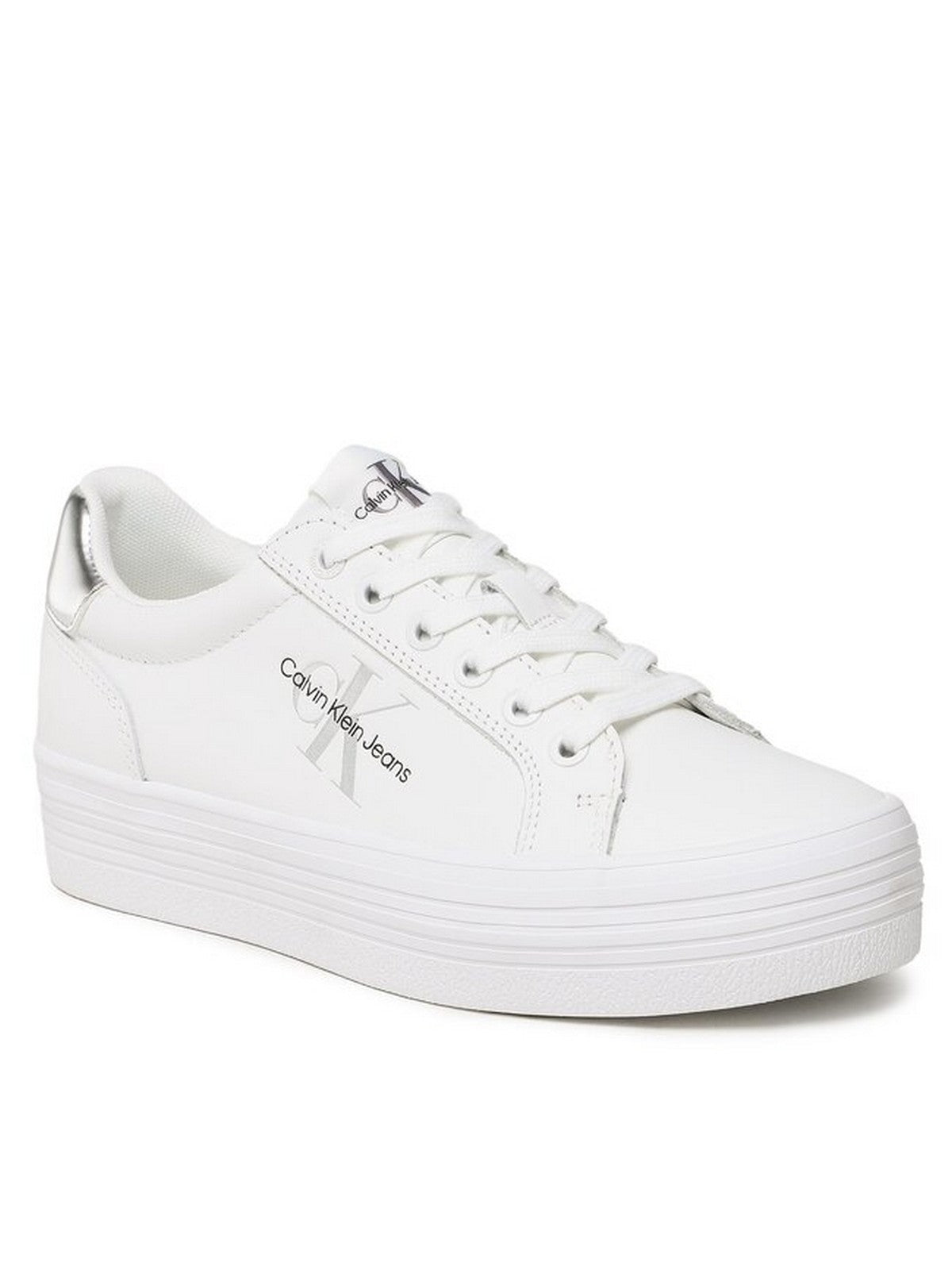 Calvin Klein Sneaker Frau YW0YW01222 YBR Weiß