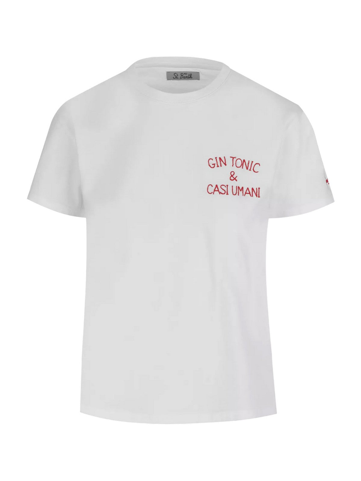 MC2 SAINT BARTH T-Shirt e Polo Donna  EMILIE 07779D Bianco