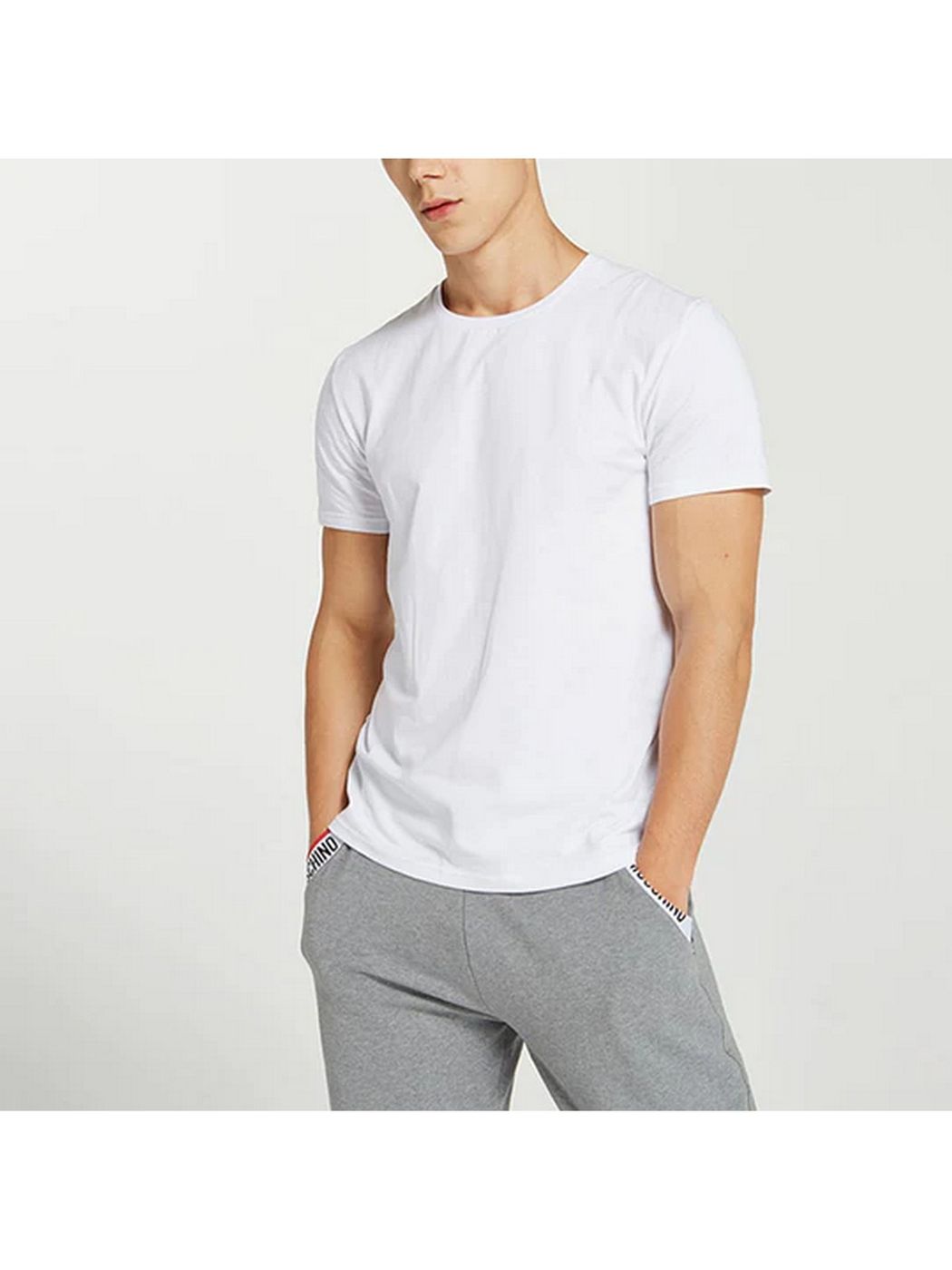 MOSCHINO UNDERWEAR T-Shirt e Polo Uomo  A1903 8101 0001 Bianco