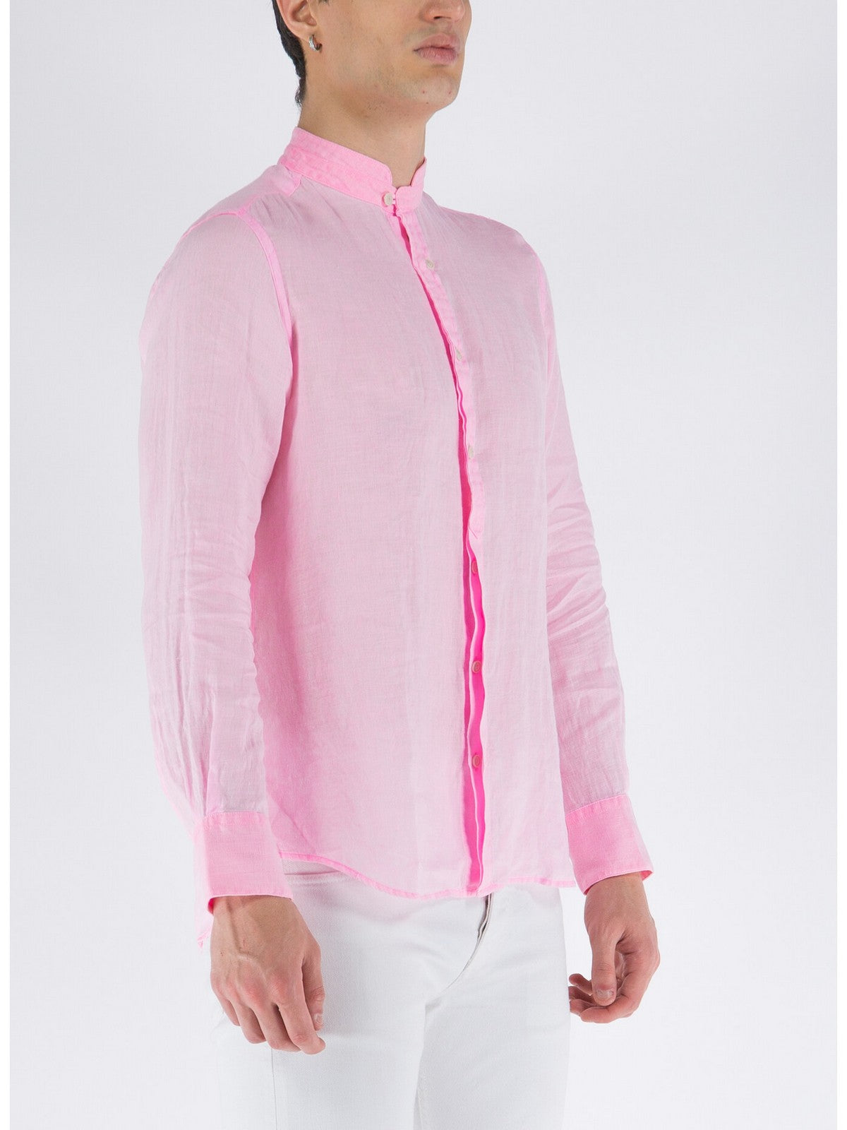 MC2 Saint Barth Camisa para hombres Klarke 00898b Rosa