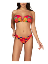 F**K Costume da bagno Donna Bikini F22-0391X1 Multicolore