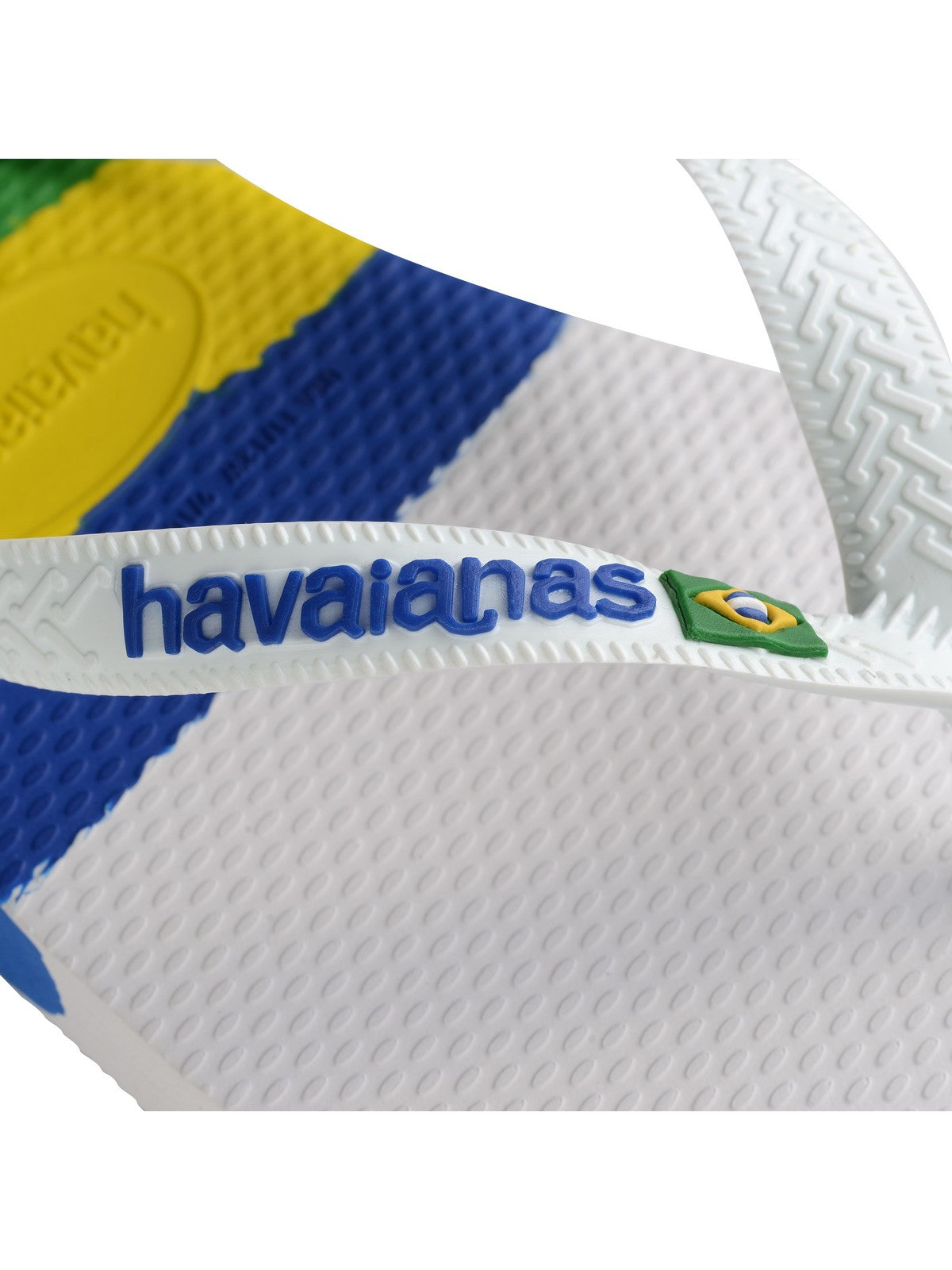 HAVAIANAS Infradito Unisex adulto Hav. Brasil Tech 4147239.0001 Bianco