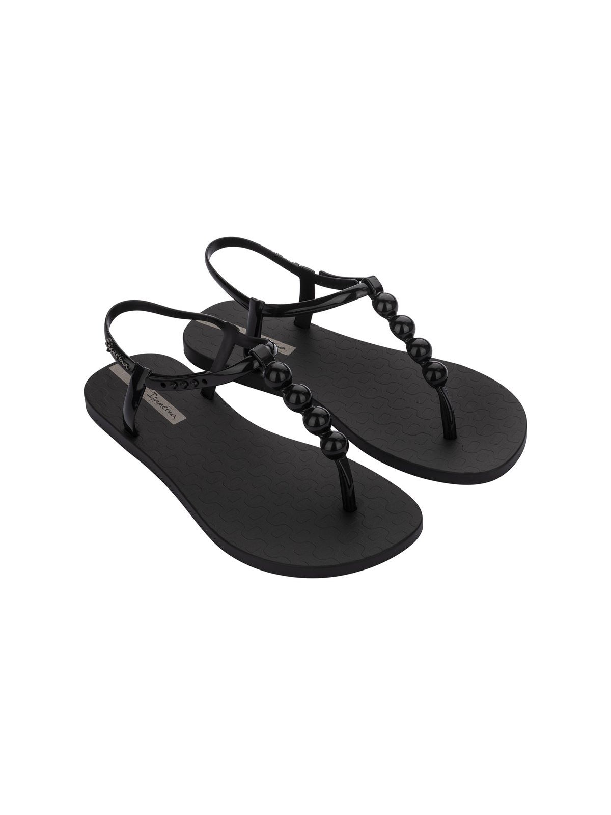 Ipanema Flip Flops Frauen einfach auf IP.27017 AH402 Schwarz