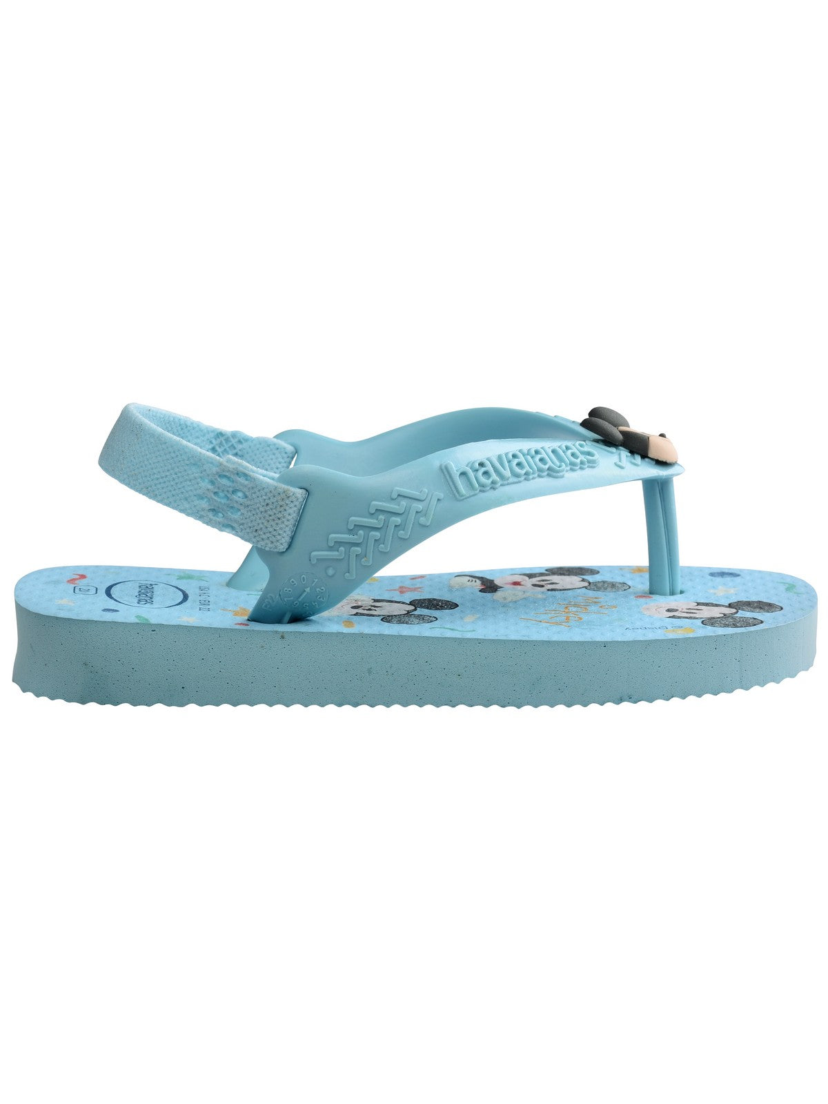 HAVAIANAS Tongs Enfants et adolescents Hav. Bébé disney classique II 4137007.2404 bleu