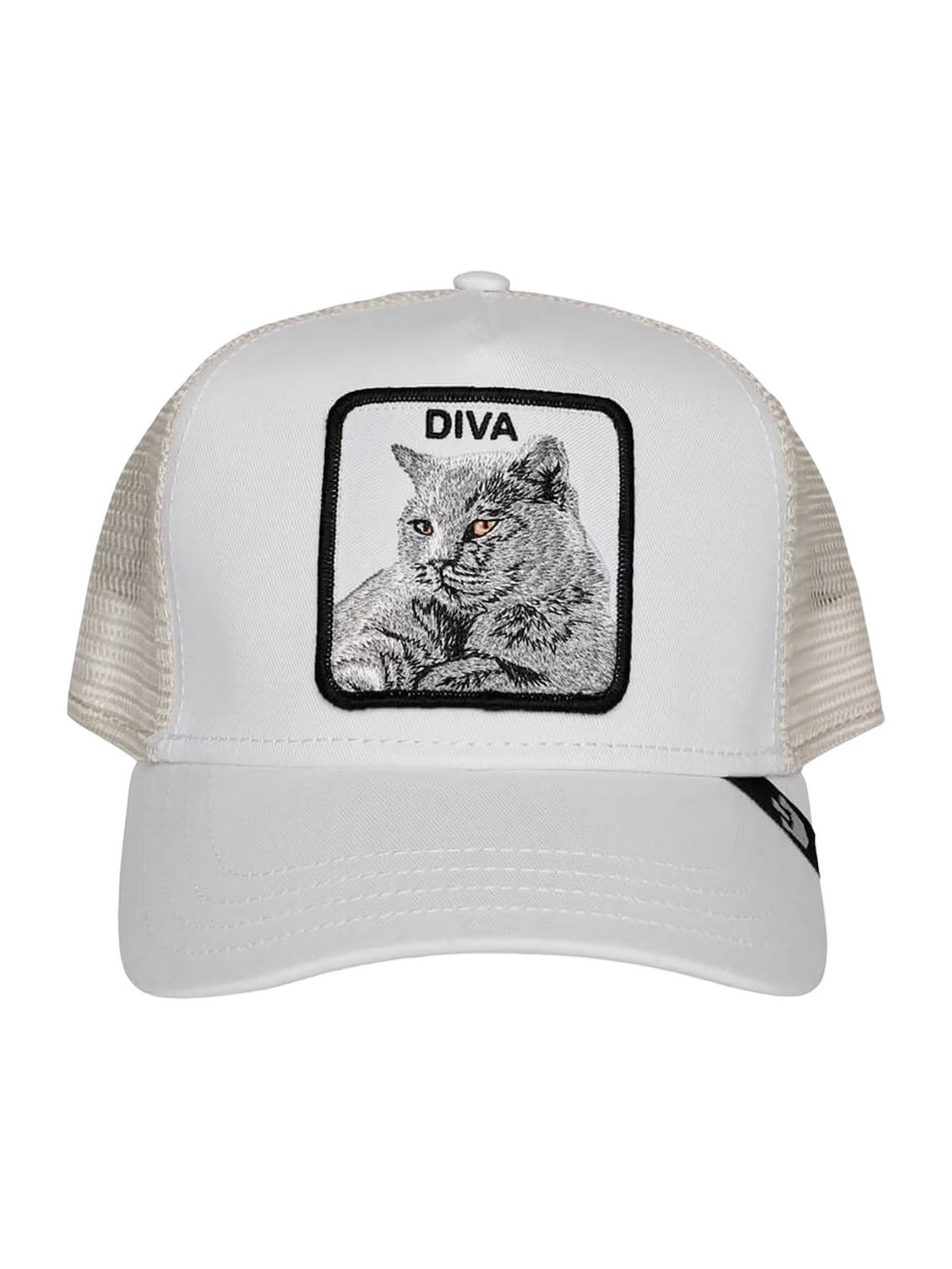 GOORIN BROS Cappello Uomo The diva cat 101-0438-WHI Bianco