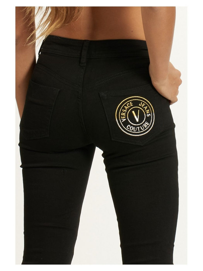 VERSACE JEANS COUTURE Pantalone Donna  73HAB5J2 CDW00 909 Nero