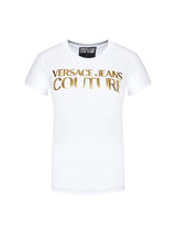 VERSACE JEANS COUTURE T-Shirt e Polo Donna  71HAHT04 CJ00T G03 Bianco