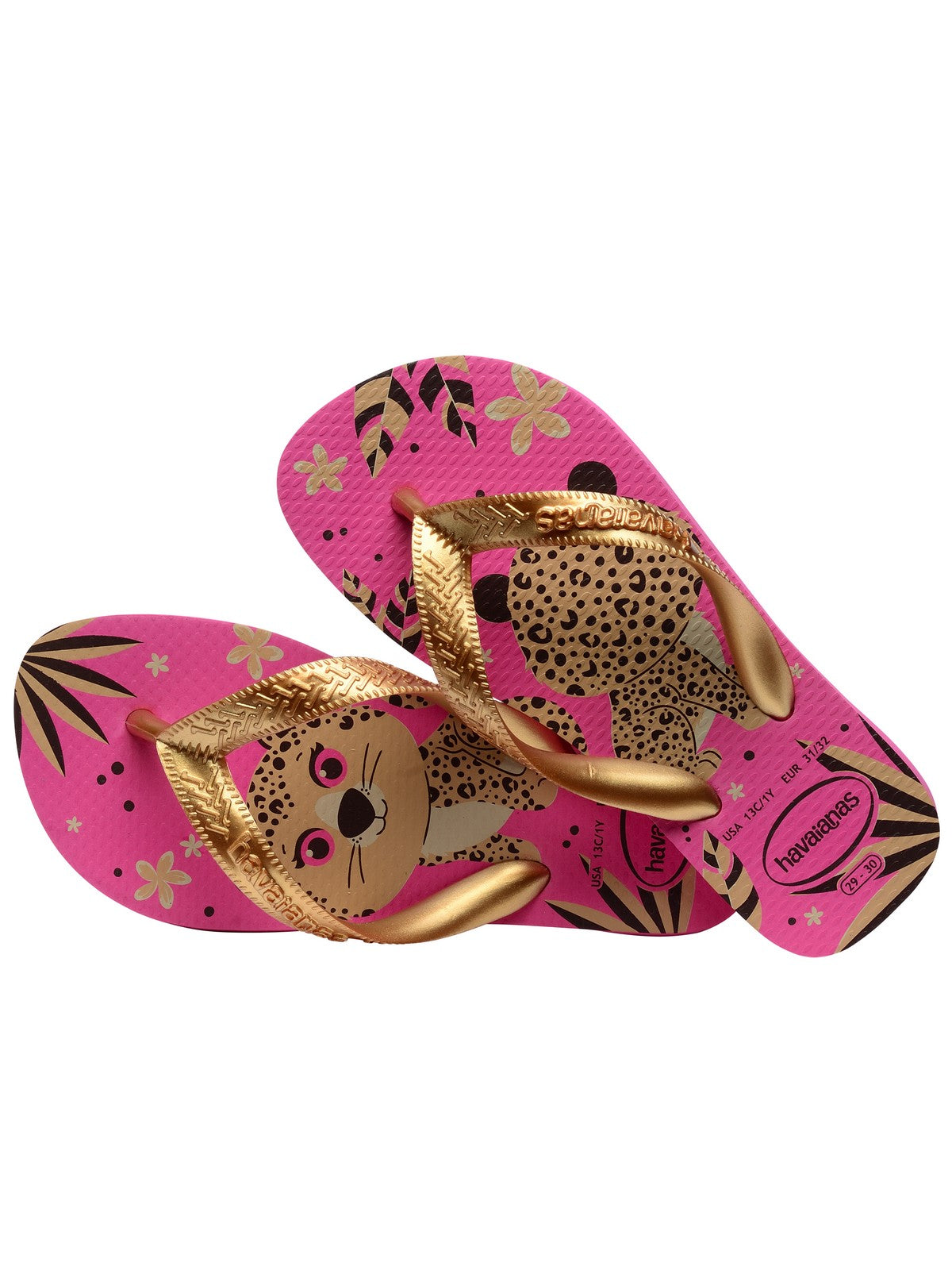 HAVAIANAS Tongs pour filles et garçons Hav. haut pour enfants Pets 4146823.5784 rose