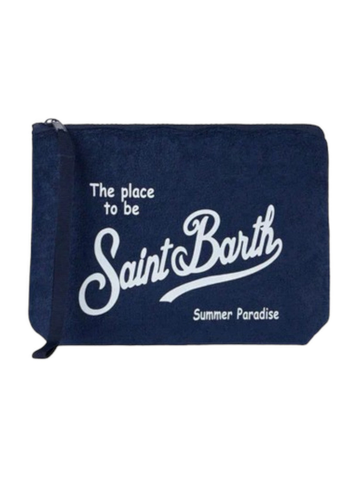 MC2 SAINT BARTH Pochette Donna  ALINE SPONGE 04769D Blu