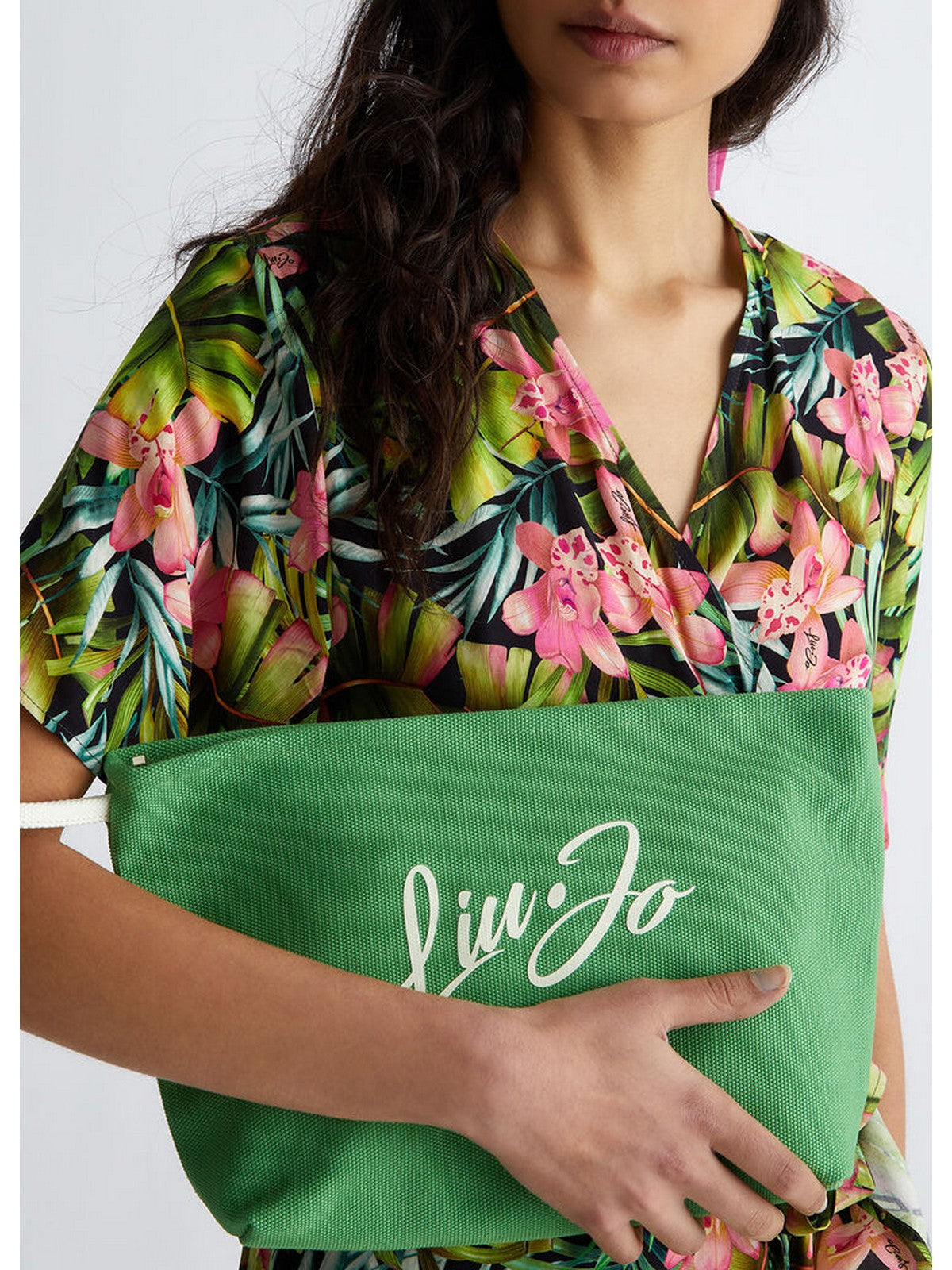 Liu Jo Beachwear Pochette Woman V3166T0300 56432 Green