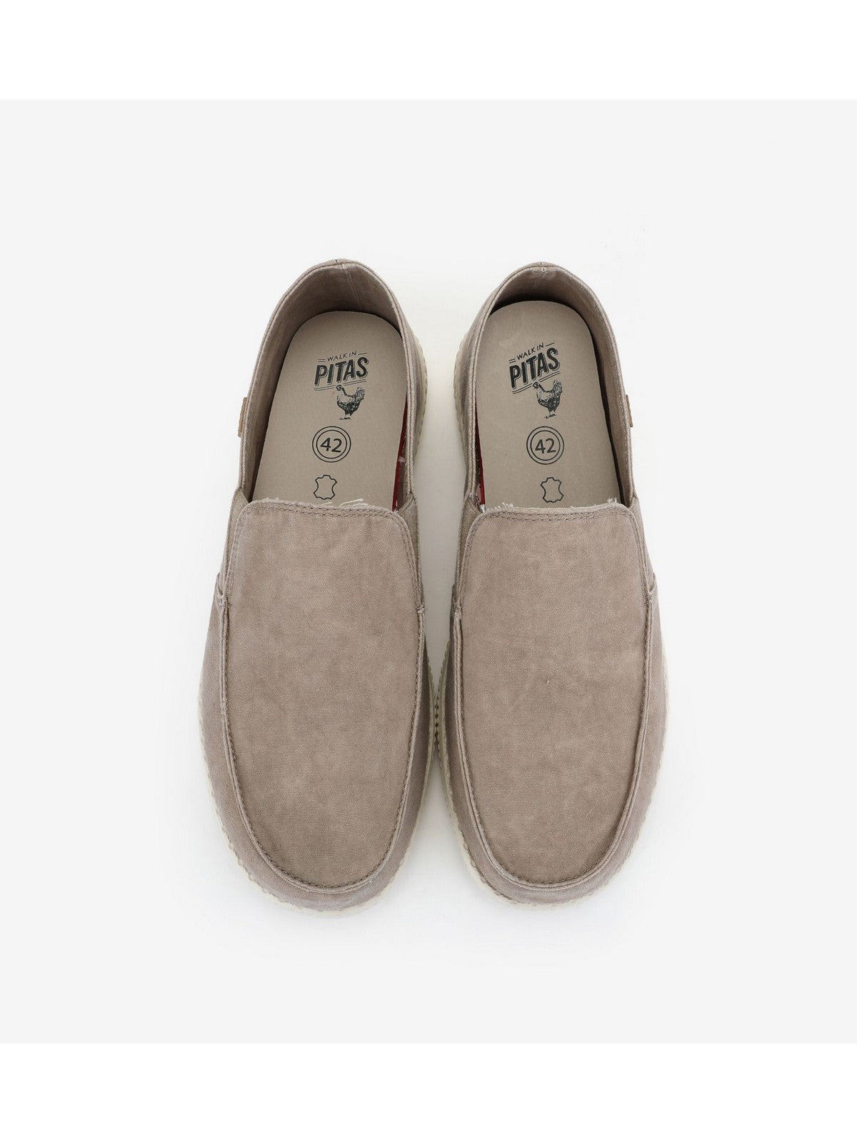 PITAS Slip on Uomo  WP150 SLIP ON W BEIGE Beige