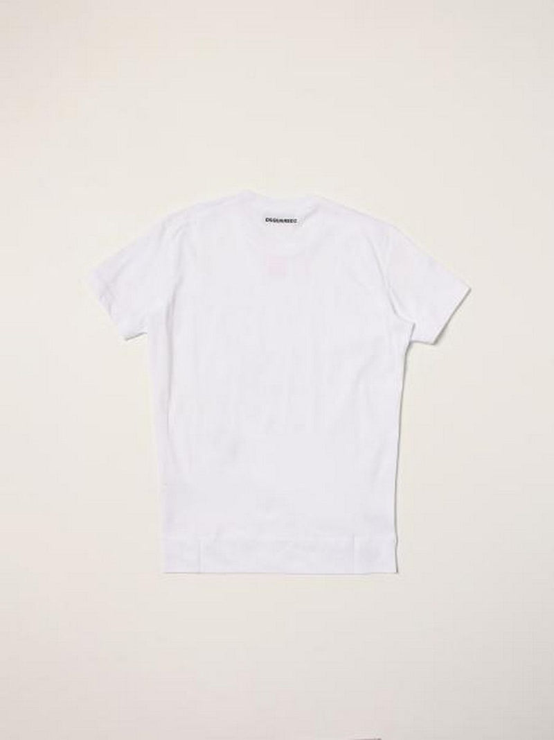 DSQUARED2 T-Shirt e Polo Bambini e ragazzi  DQ0666 D004G Bianco
