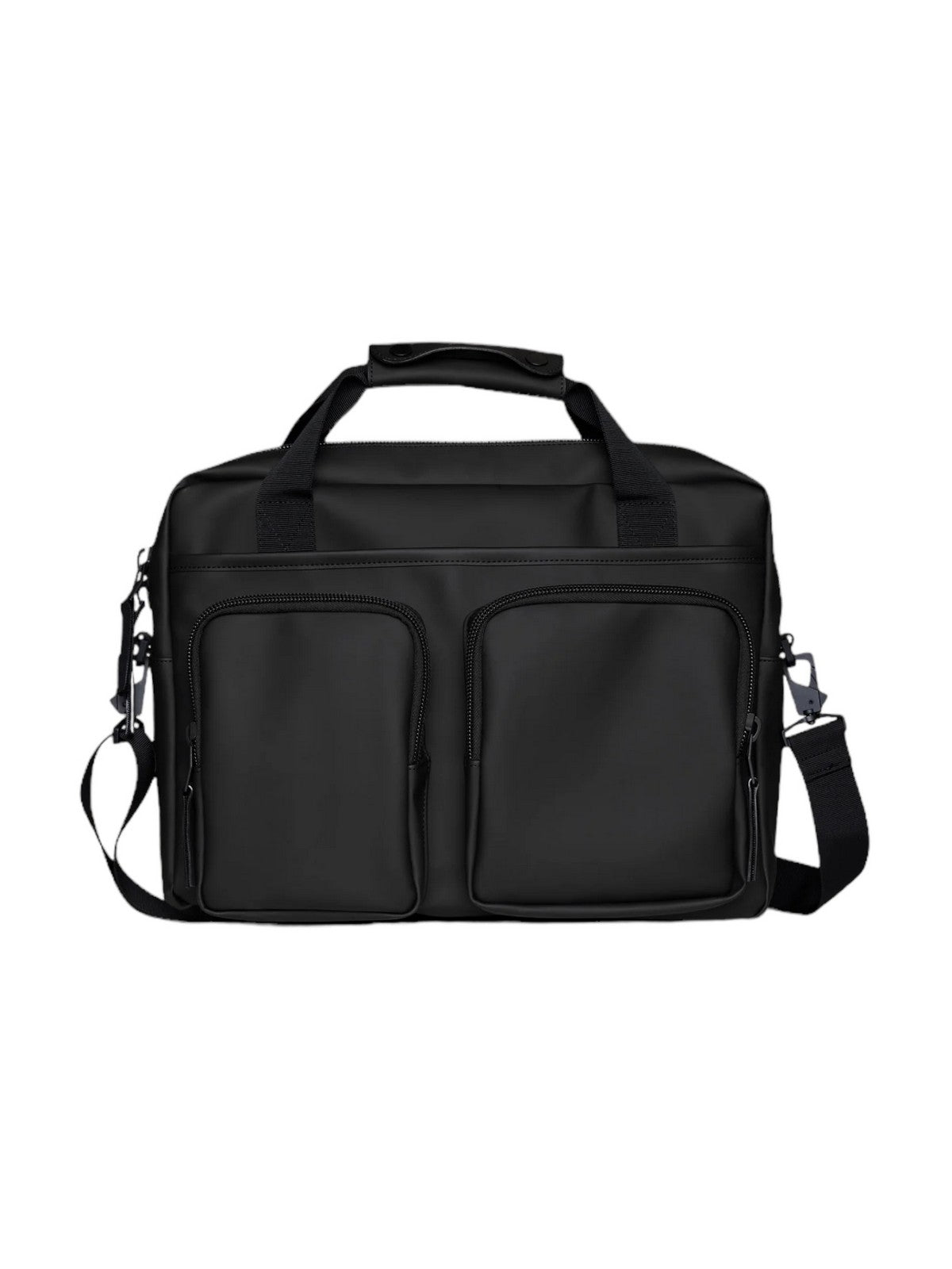 RAINS Borsa Unisex adulto Texel Tech Bag W3 14250 01 Black Nero