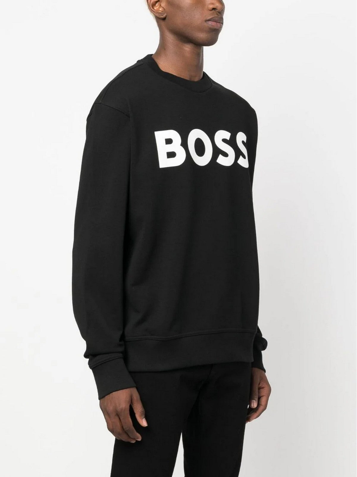 Hugo Boss Herren Sweatshirt 50496642 001 Schwarz