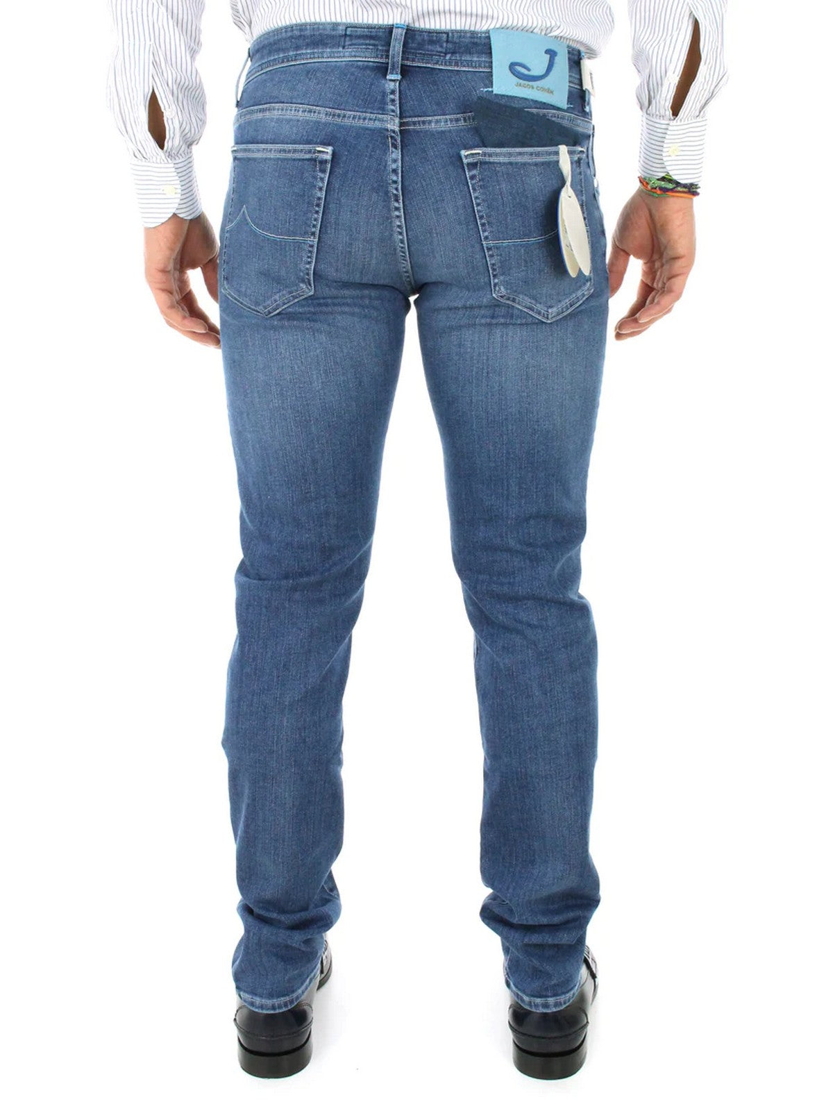 JACOB COHEN Jeans Uomo  J622SLIMCOMF00703W2 002 Blu