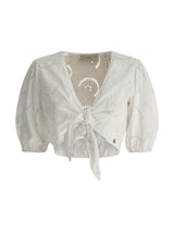 GUESS Top Donna  W2GH55 WEJV0 Bianco