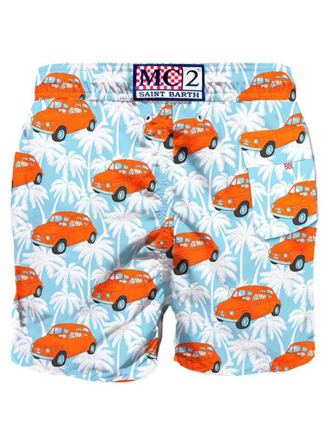 MC2 SAINT BARTH Costume da bagno Uomo Pantaloncino GUSTAVIA 500T31 Turchese