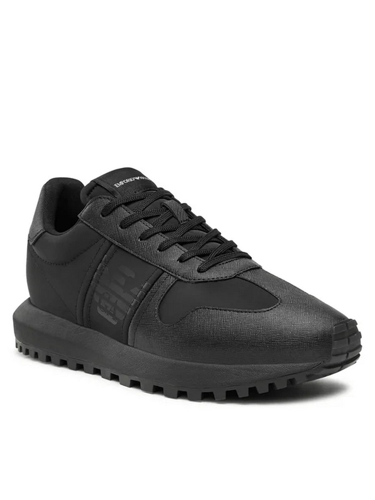 EMPORIO ARMANI Sneaker Uomo  X4X640 XN949 K001 Nero gioboutiqueweb