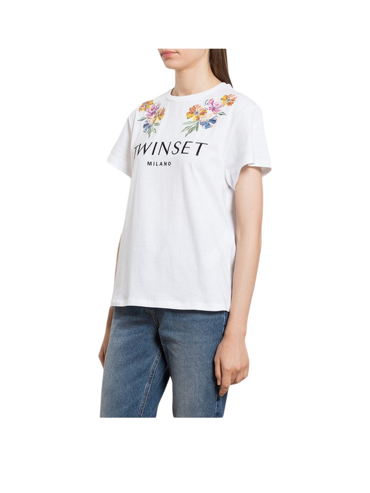 TWINSET T-Shirt e Polo Donna  232TP2710 10861 Bianco