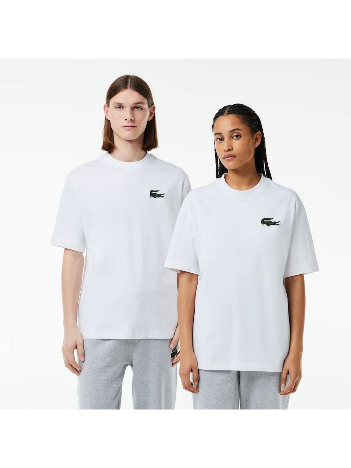 LACOSTE T-Shirt e Polo Uomo  TH0062 001 Bianco