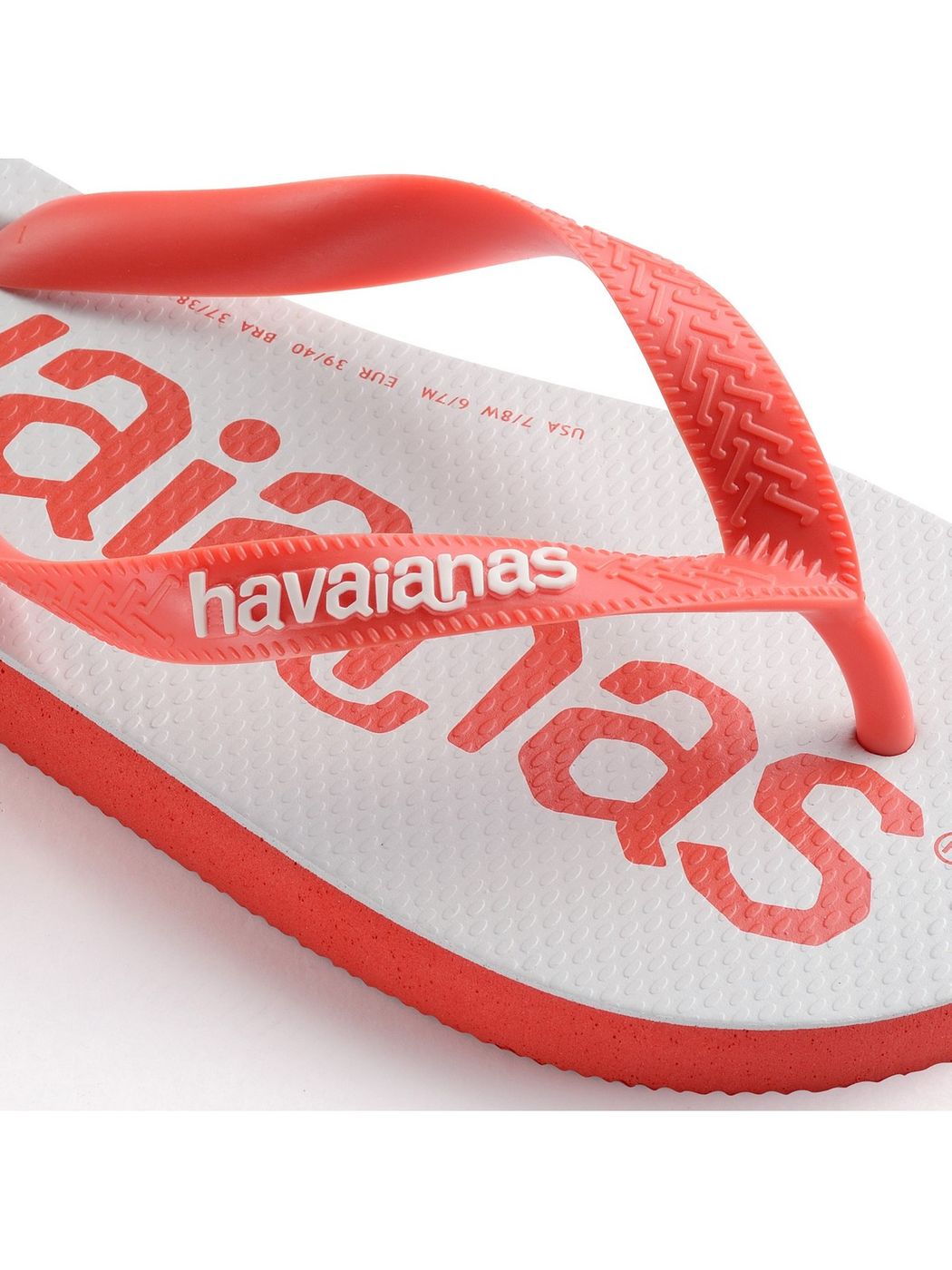 Havaianas unisex flit dla dorosłych 4145741.5778 czerwony