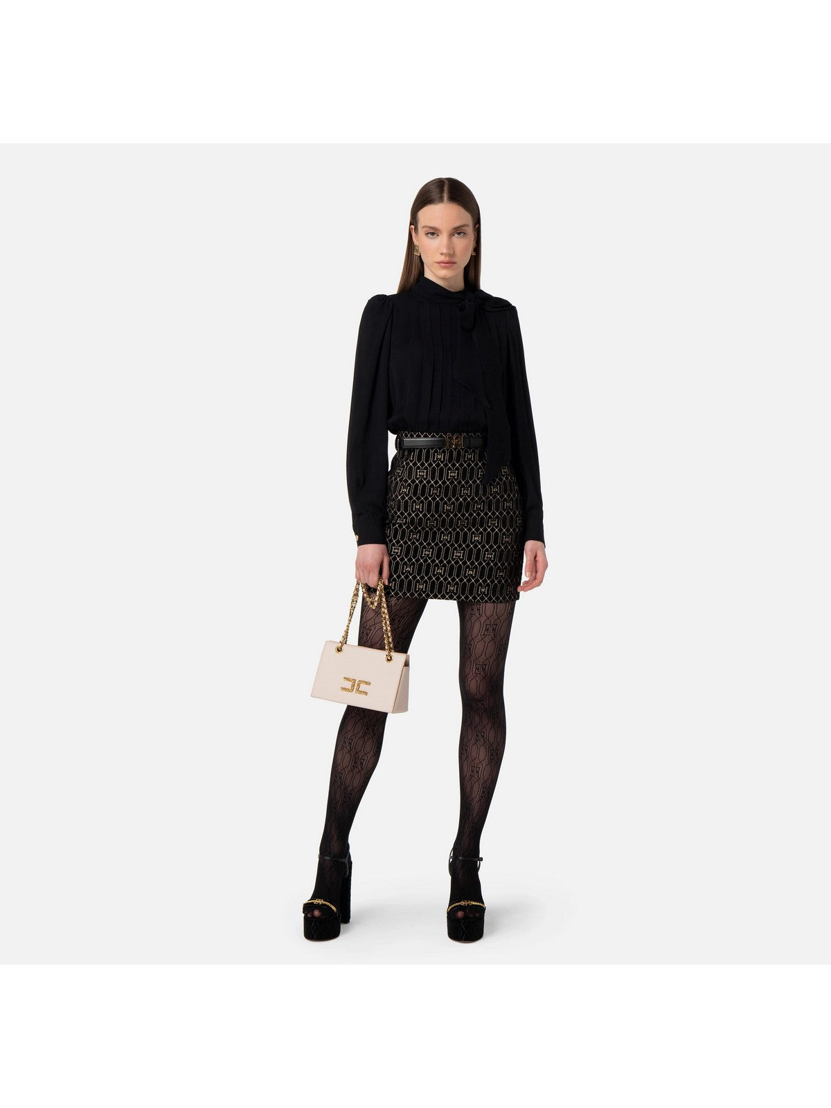 ELISABETTA FRANCHI Women's dress ab47537e2 185 black