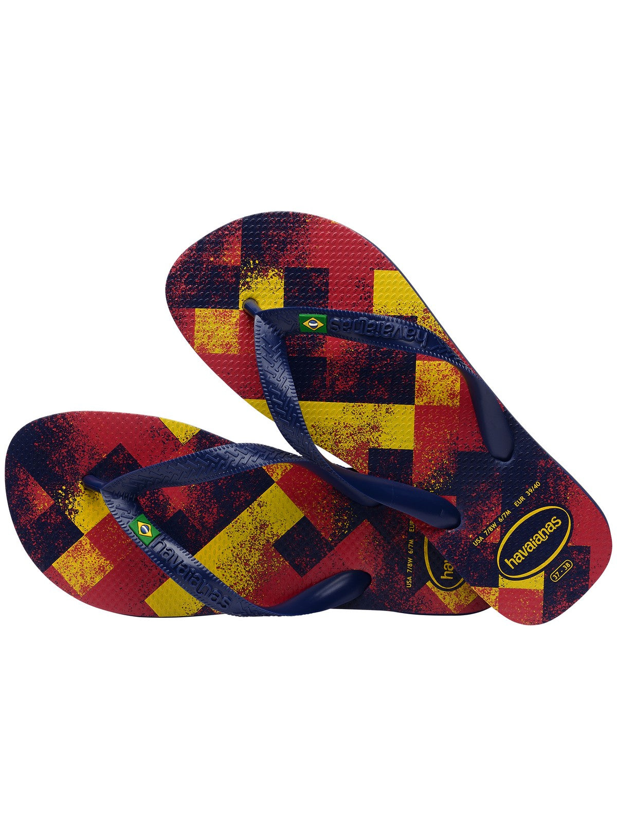 HAVAIANAS Infradito Unisex adulto Hav. Brasil Fresh 4145745.4368 Blu