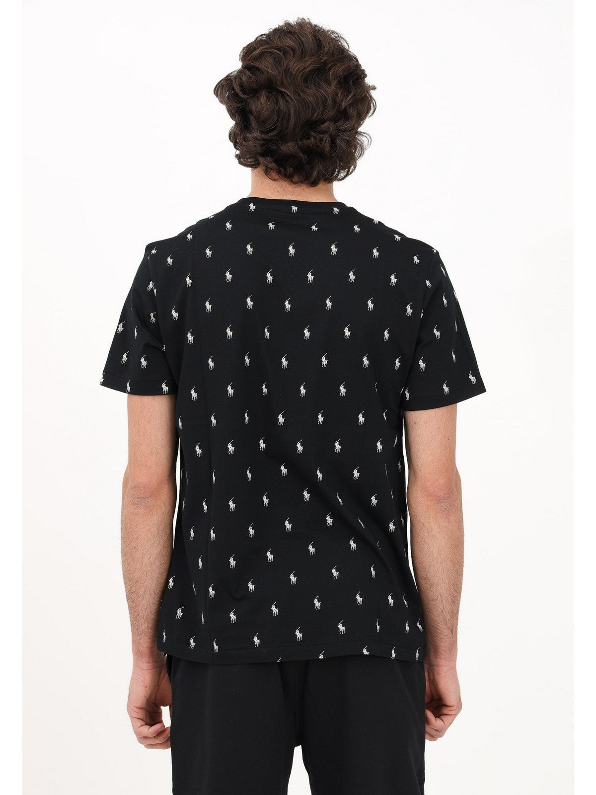 POLO RALPH LAUREN T-Shirt e Polo Uomo  714899612 005 Nero gioboutiqueweb