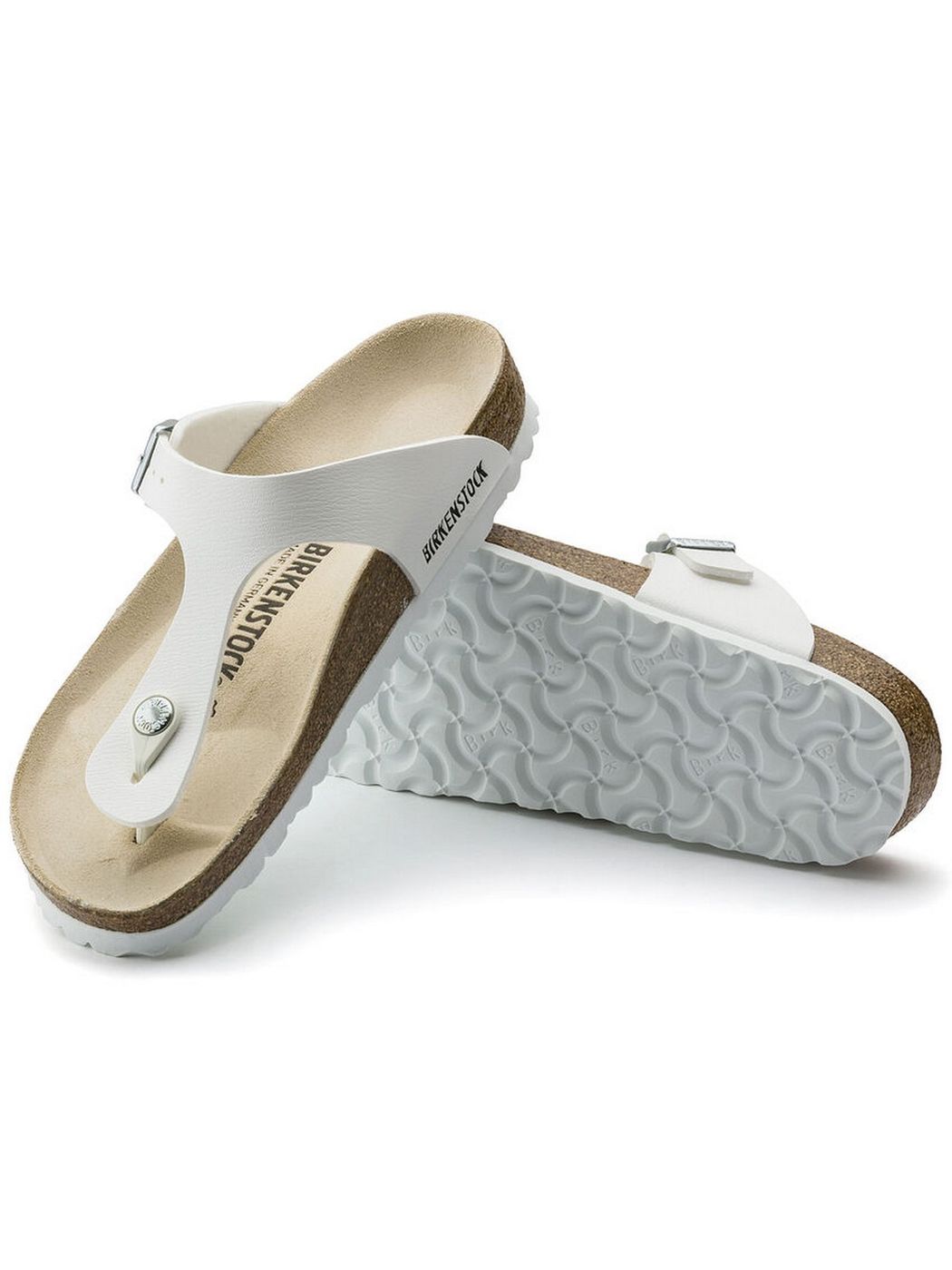 BIRKENSTOCK Sandalo Donna Gizeh 043731 Bianco