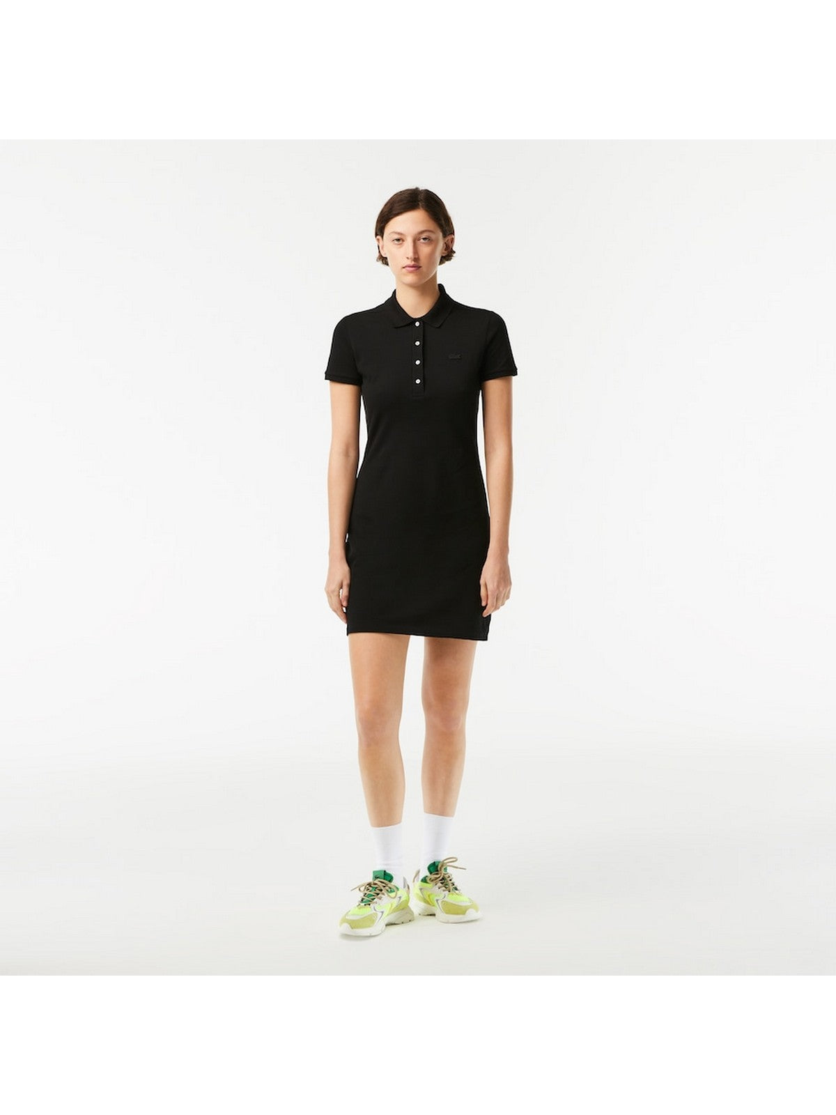 Vestido de mujer Lacoste EF5473 031 Negro