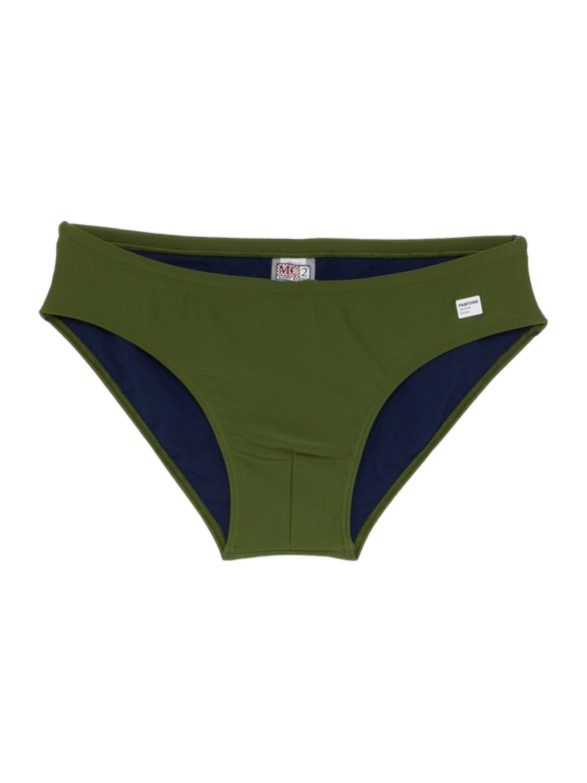 MC2 Saint Barth Salle de bain Costume pour hommes Slip Cayo Pantone 52 Green