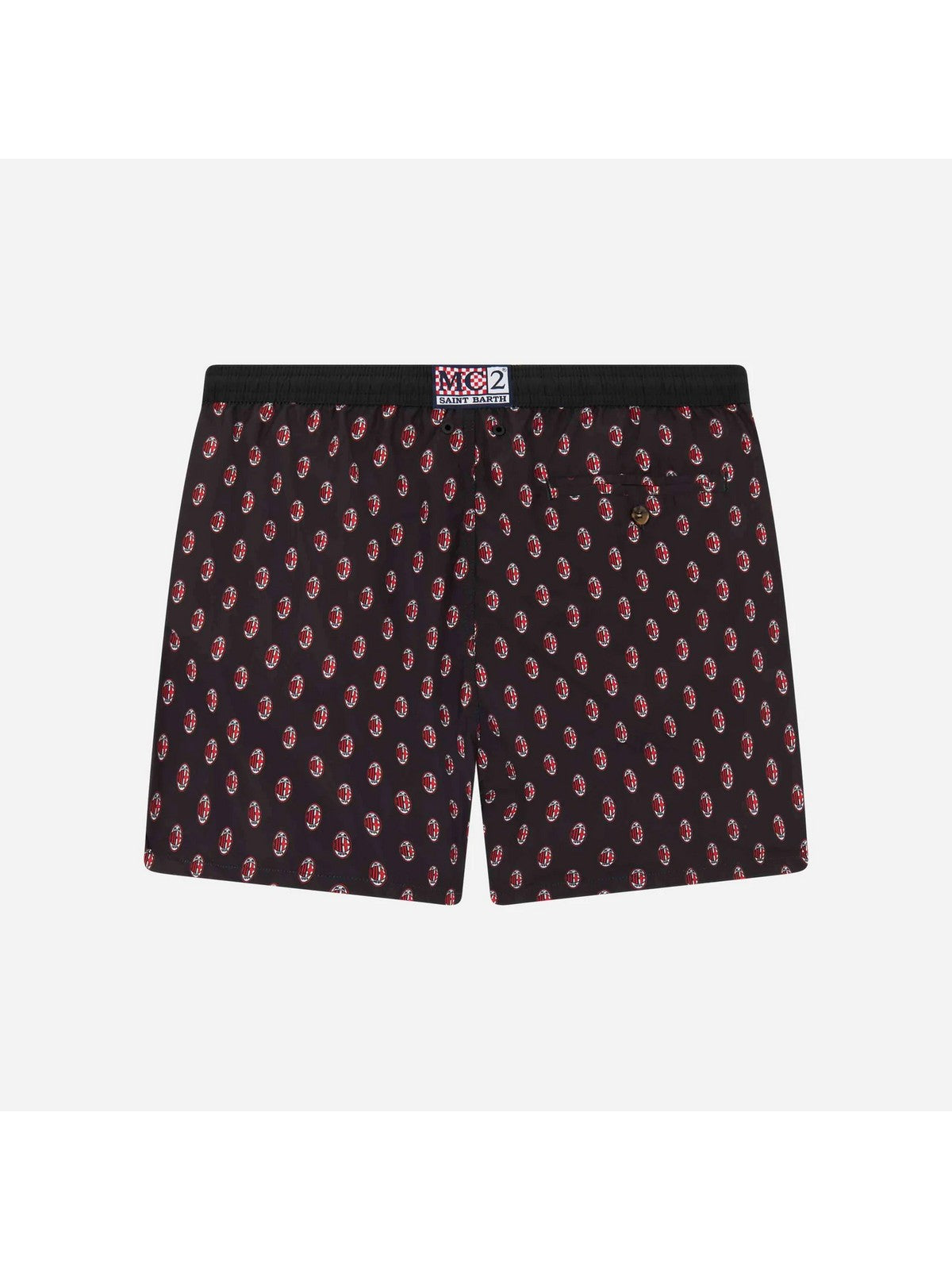 MC2 SAINT BARTH Costume da bagno Uomo Pantaloncino LIGHTING MICRO 06216D Nero gioboutiqueweb