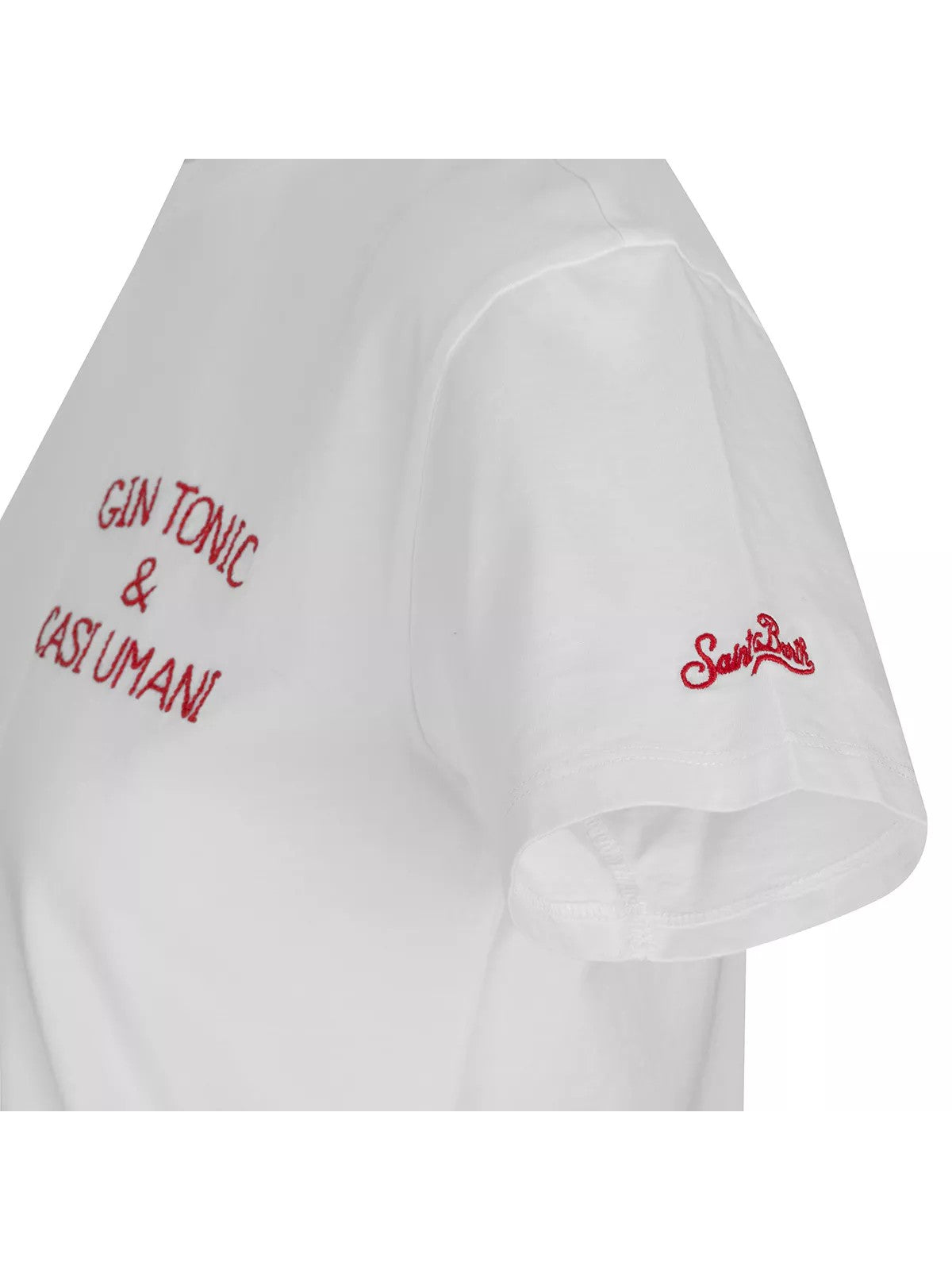 MC2 SAINT BARTH T-Shirt e Polo Donna  EMILIE 07779D Bianco