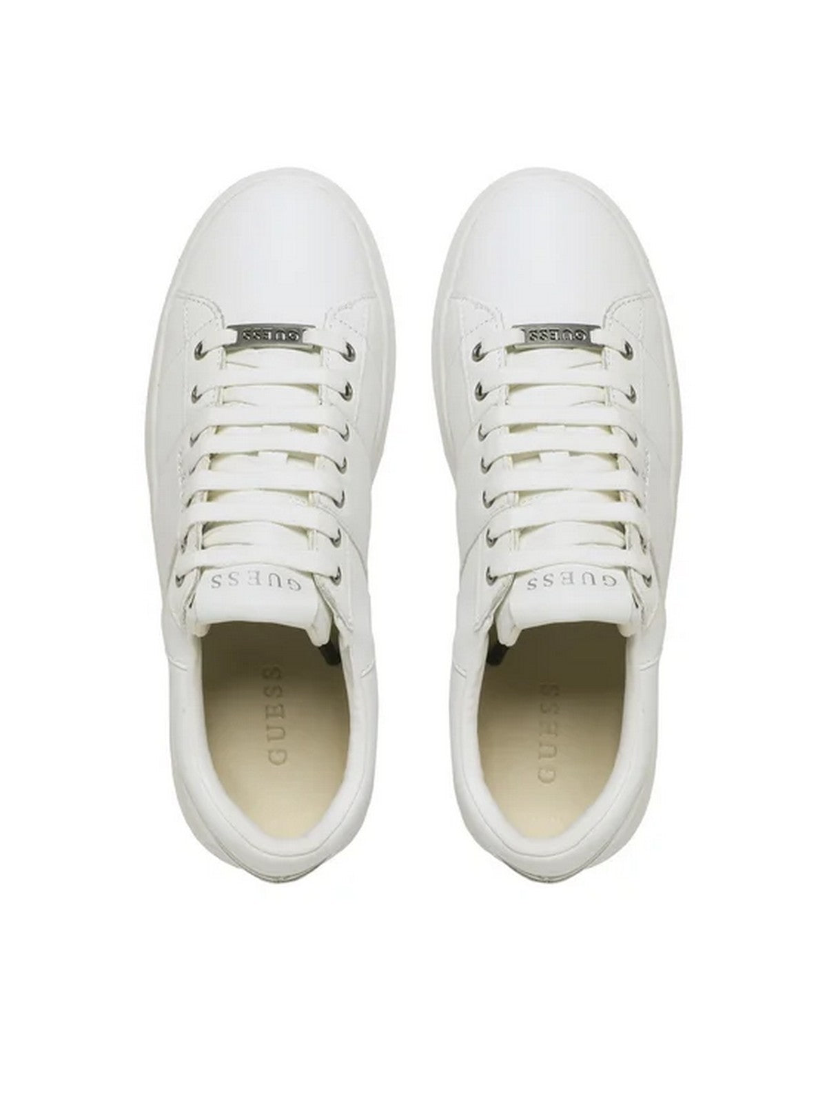 GUESS Sneaker Uomo  FM5VBS LEA12 WHITE Bianco