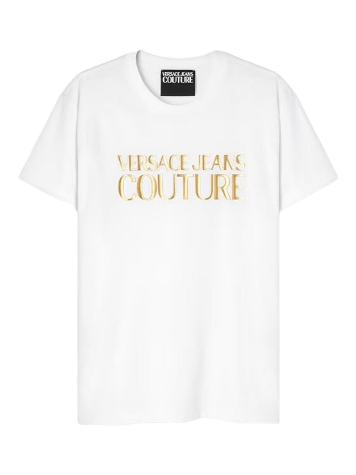 VERSACE JEANS COUTURE T-Shirt e Polo Uomo  75GAHT01 CJ00T G03 Bianco