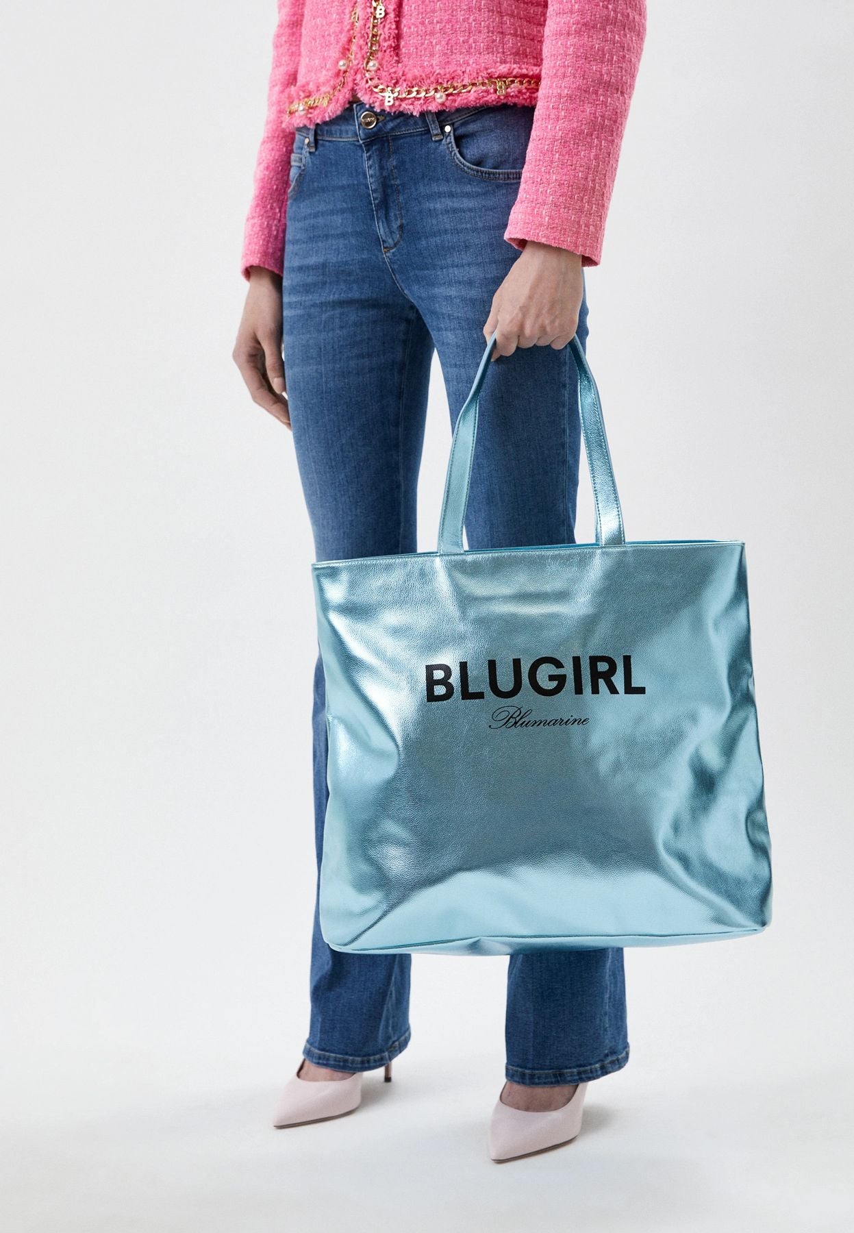 BLUGIRL BEACHWEAR borsa mare Donna  FA3156T0300 64535 Blu