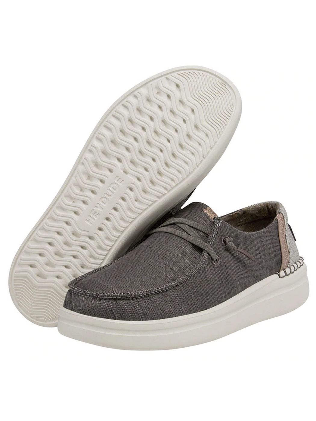 Dude Moccasino Wendy Rise 121943310 Gray