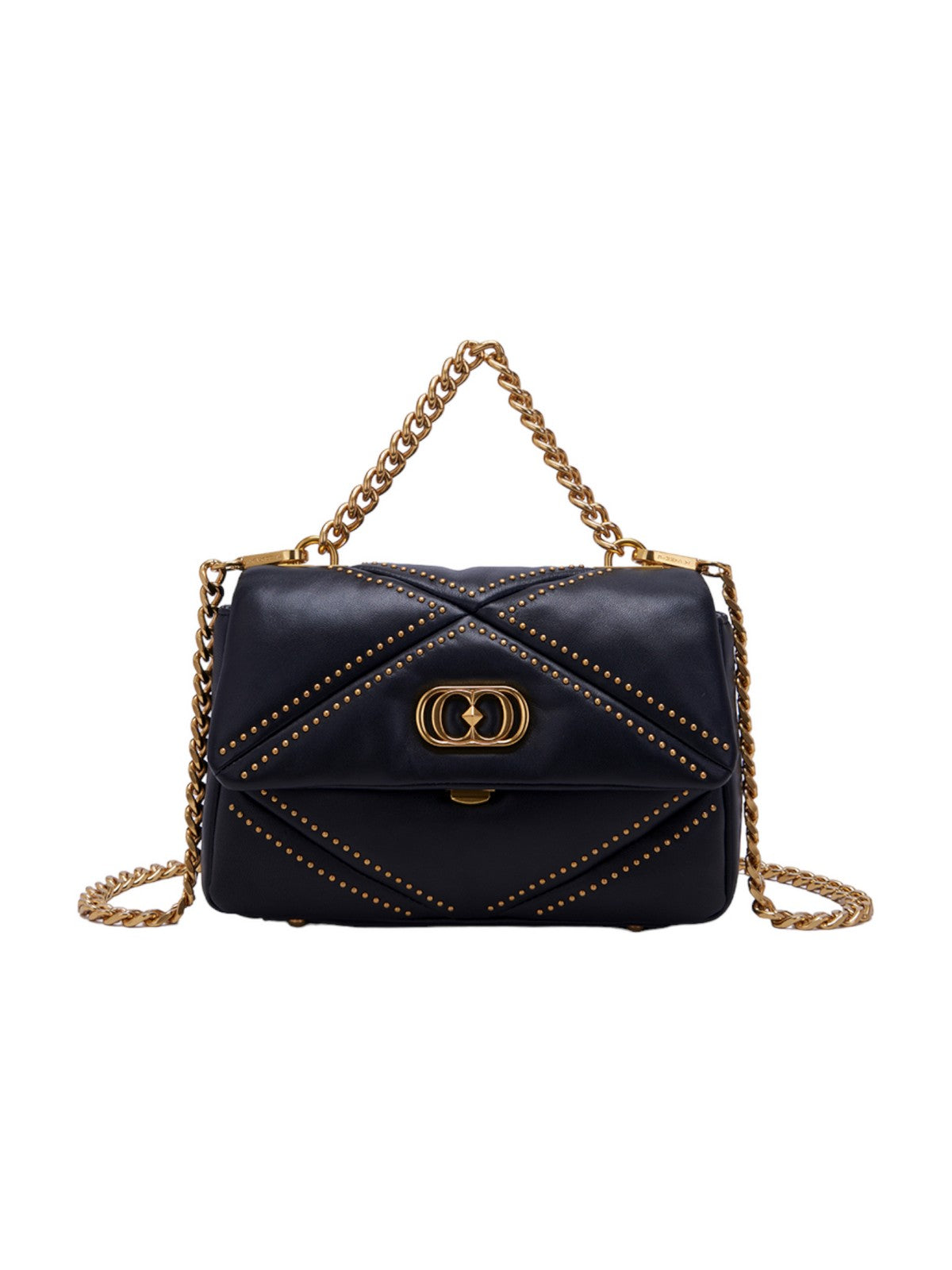 The carrie women's bag 132p-b-ba-151-black lea