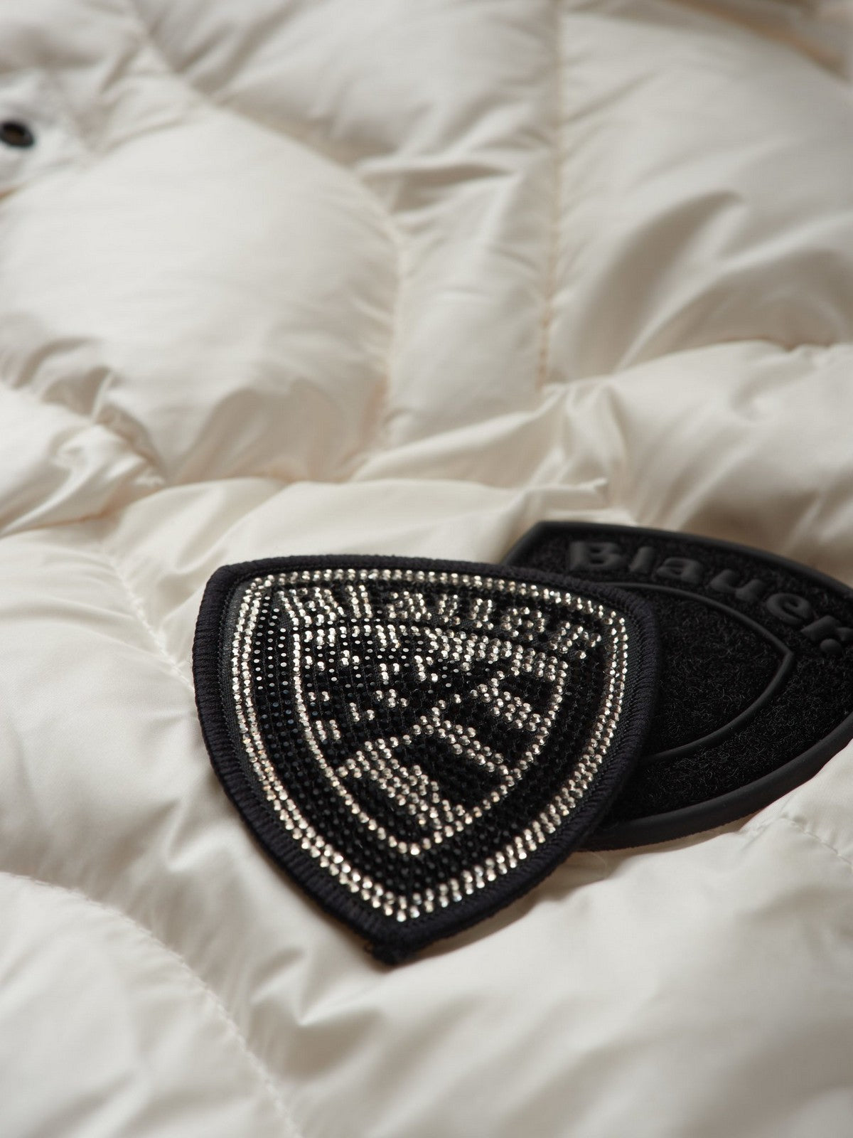 BLAUER Piumino Donna  23WBLDC03093 006047 102 Bianco gioboutiqueweb